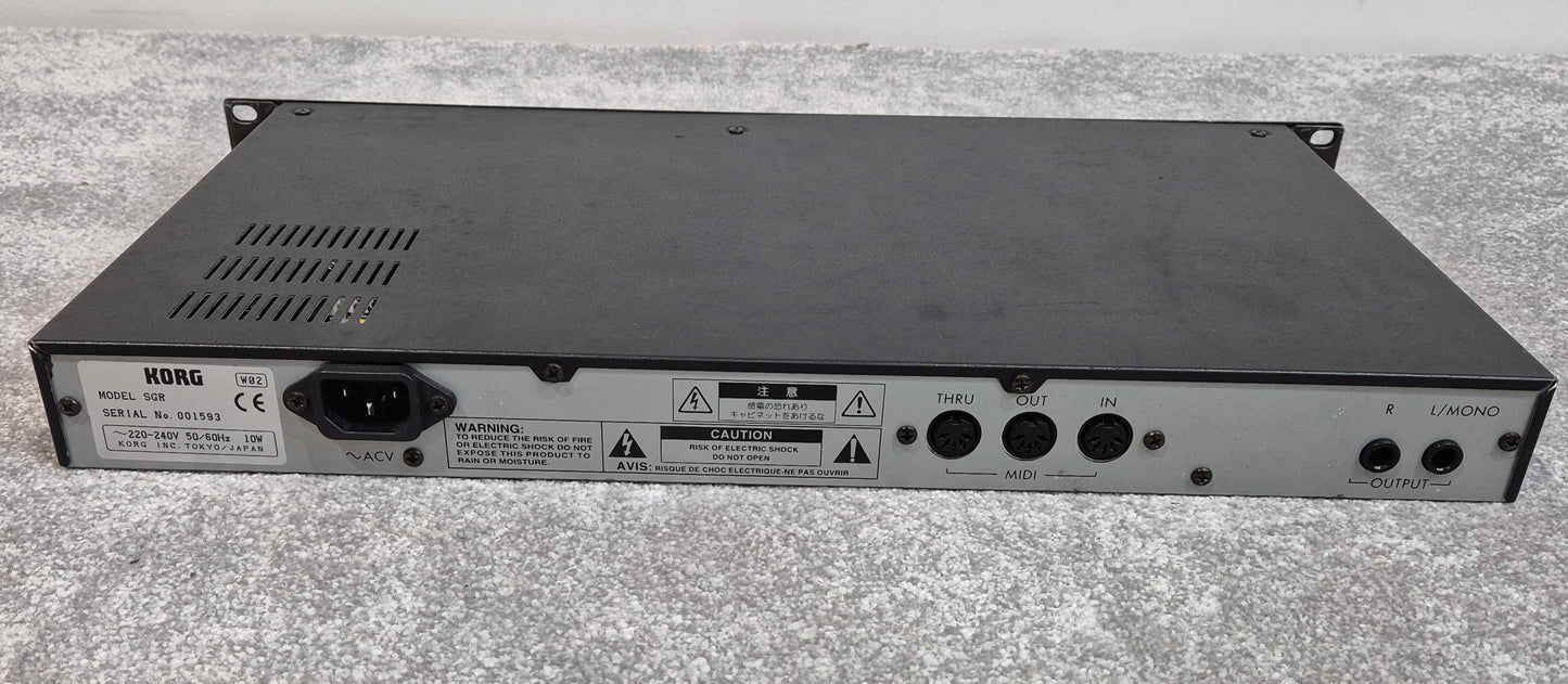 Korg SG Rack Module - Digital Synthesizer - Piano and Electric Piano Sounds