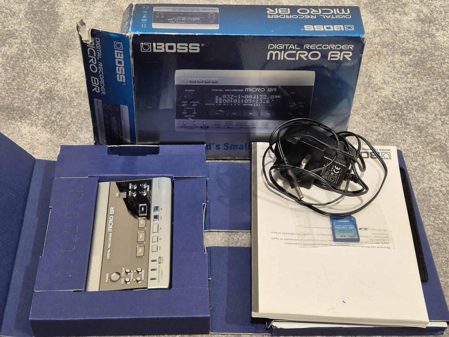 Boss Micro BR Recorder - Portable Digital Recorder