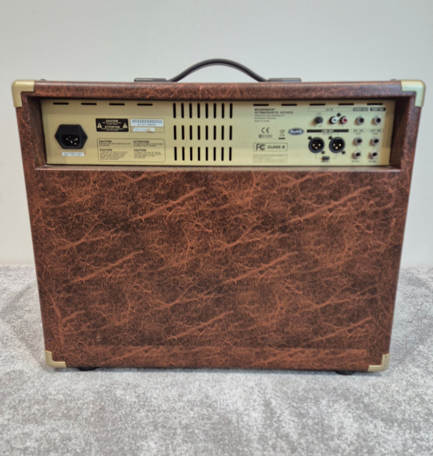 Behringer Ultracoustic ACX900 Amplifier - 2 Channel Stereo Acoustic + Footswitch