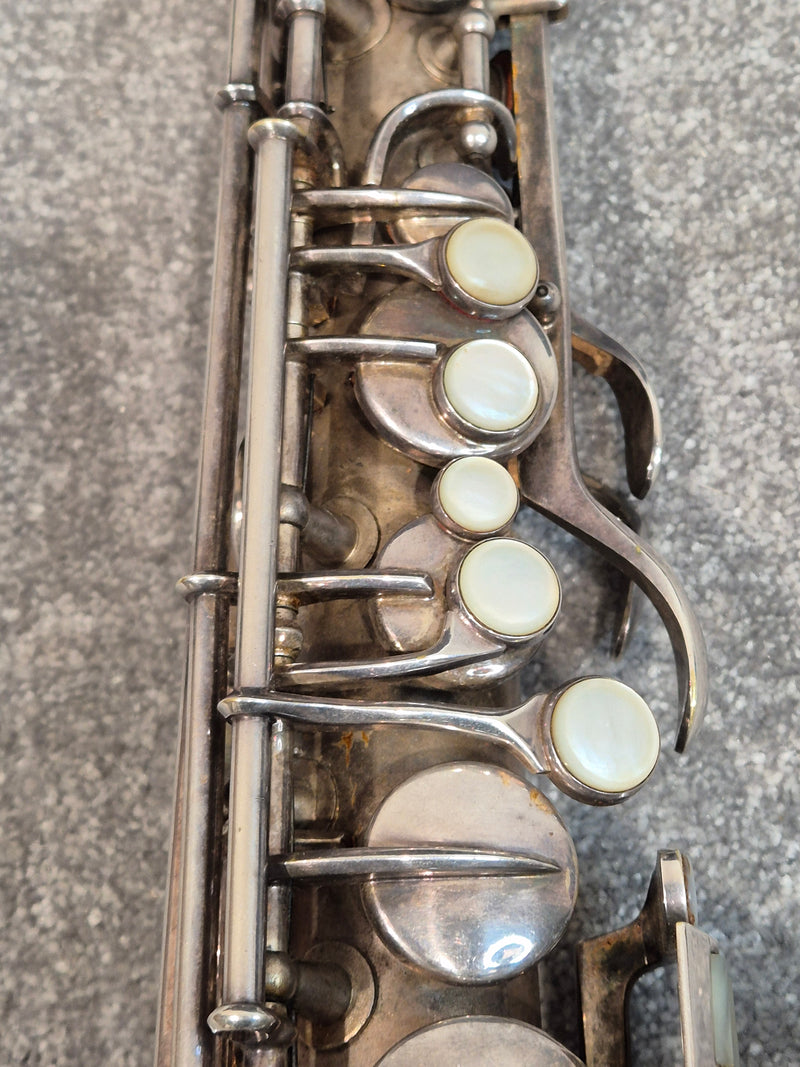 Conn Elkhart Low Pitch Alto Saxophone and Hard Case Made in USA Serial: M219921 - image 13