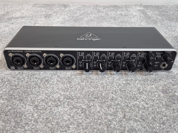 Behringer U-PHORIA UMC404HD - Audio Interface