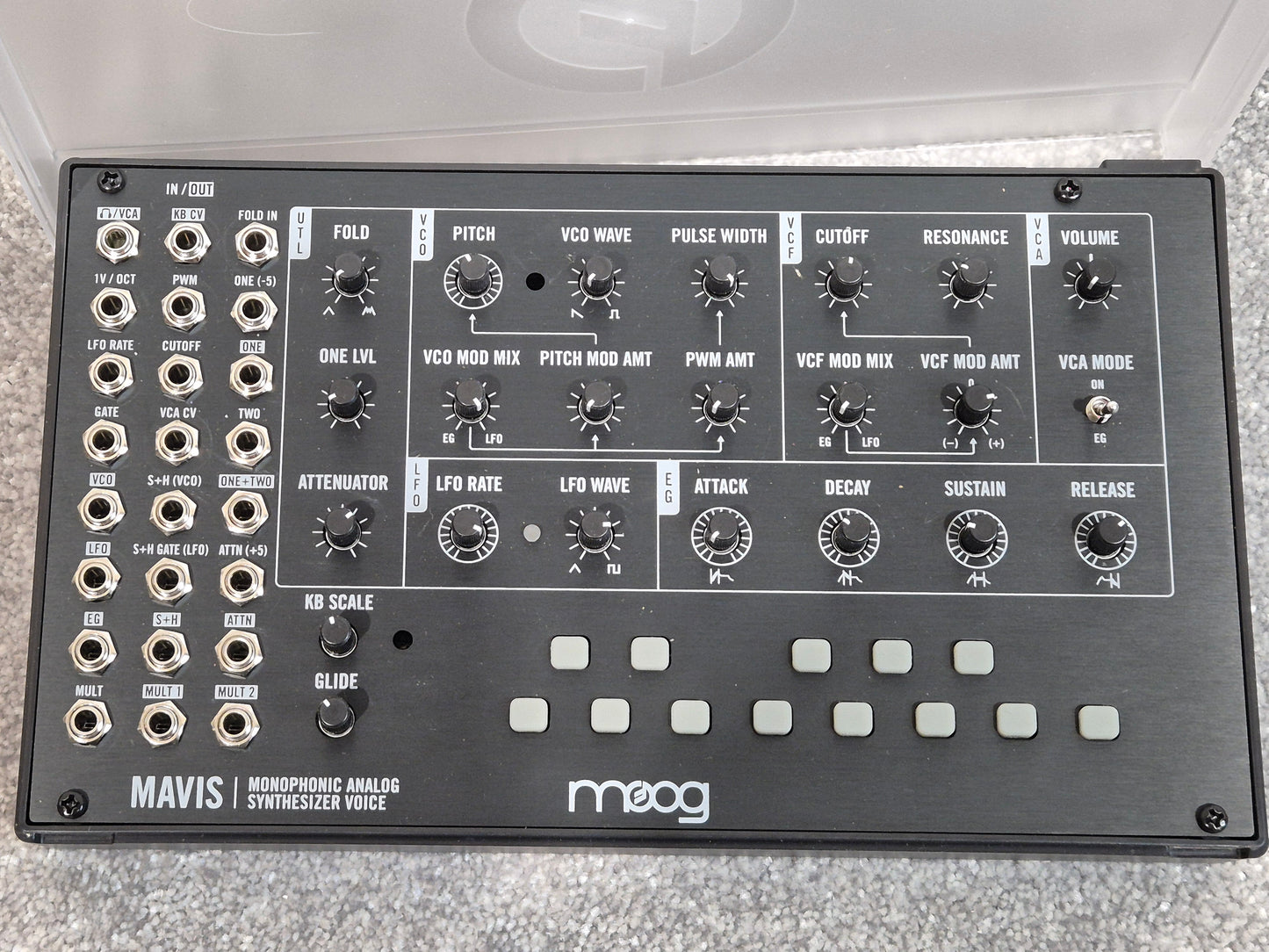 Moog Mavis Analog Synth - Semi-Modular Analog Synthesizer