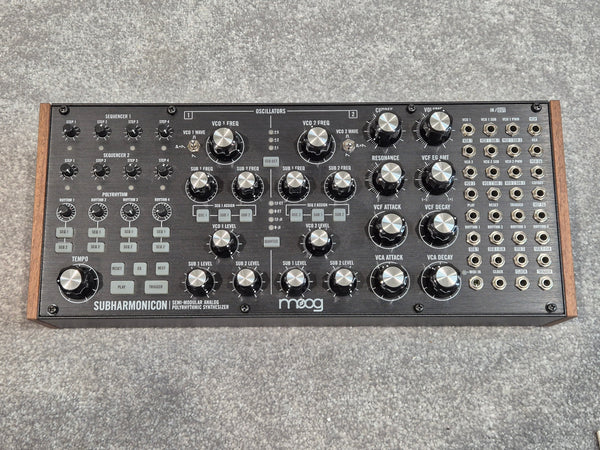 Moog Subharmonicon - Semi-Modular Polyrhythmic Analog Synthesizer