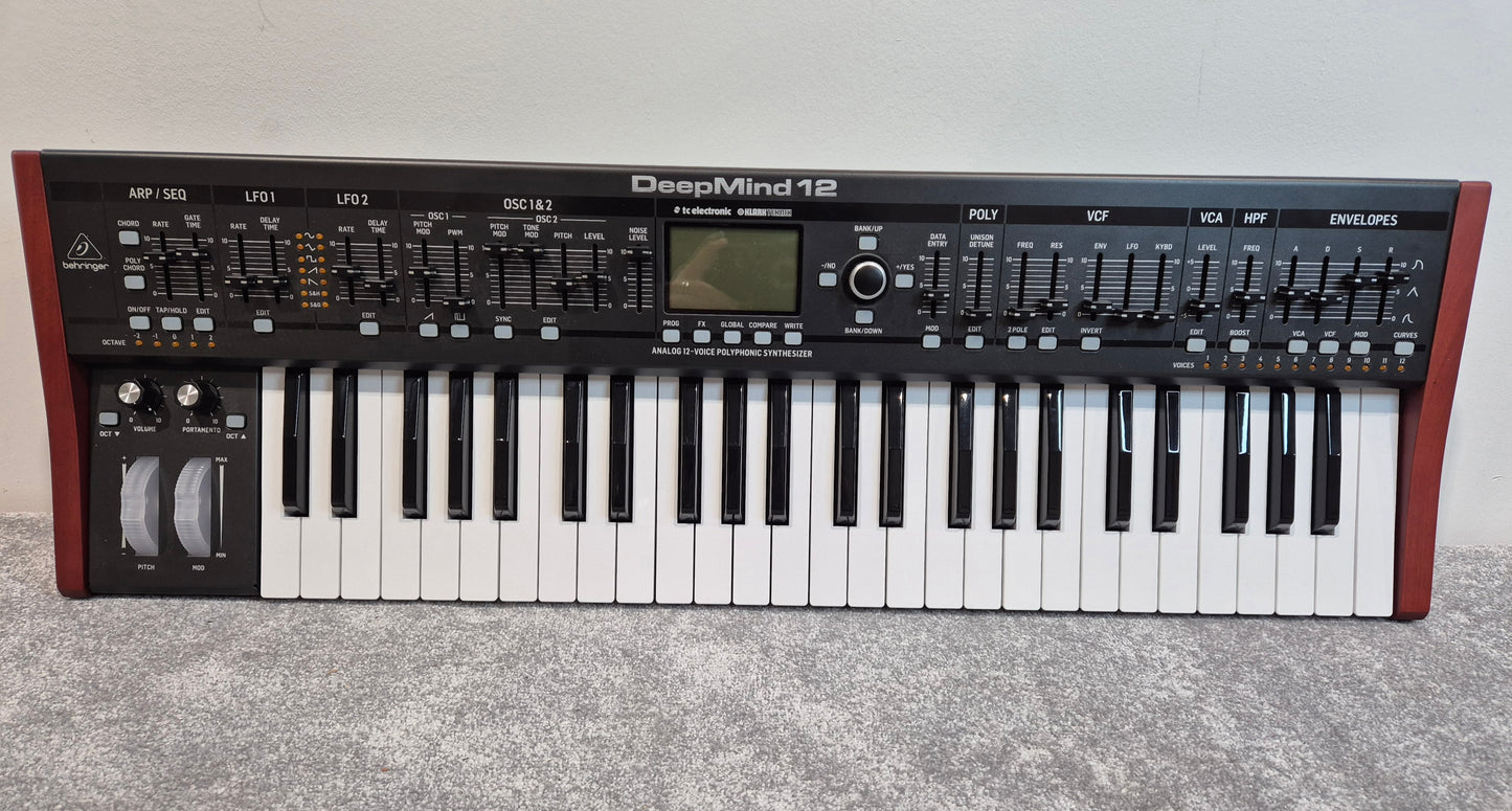 Behringer Deepmind 12 - 49-Key Keyboard Synthesizer