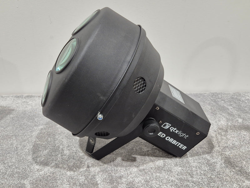 Qtx Light LED Orbiter Model 151.568 LED Lighting Effect - RGB Color Mixing, Sound Activation - Excellent w/ Original Box & Power Supply - image 4
