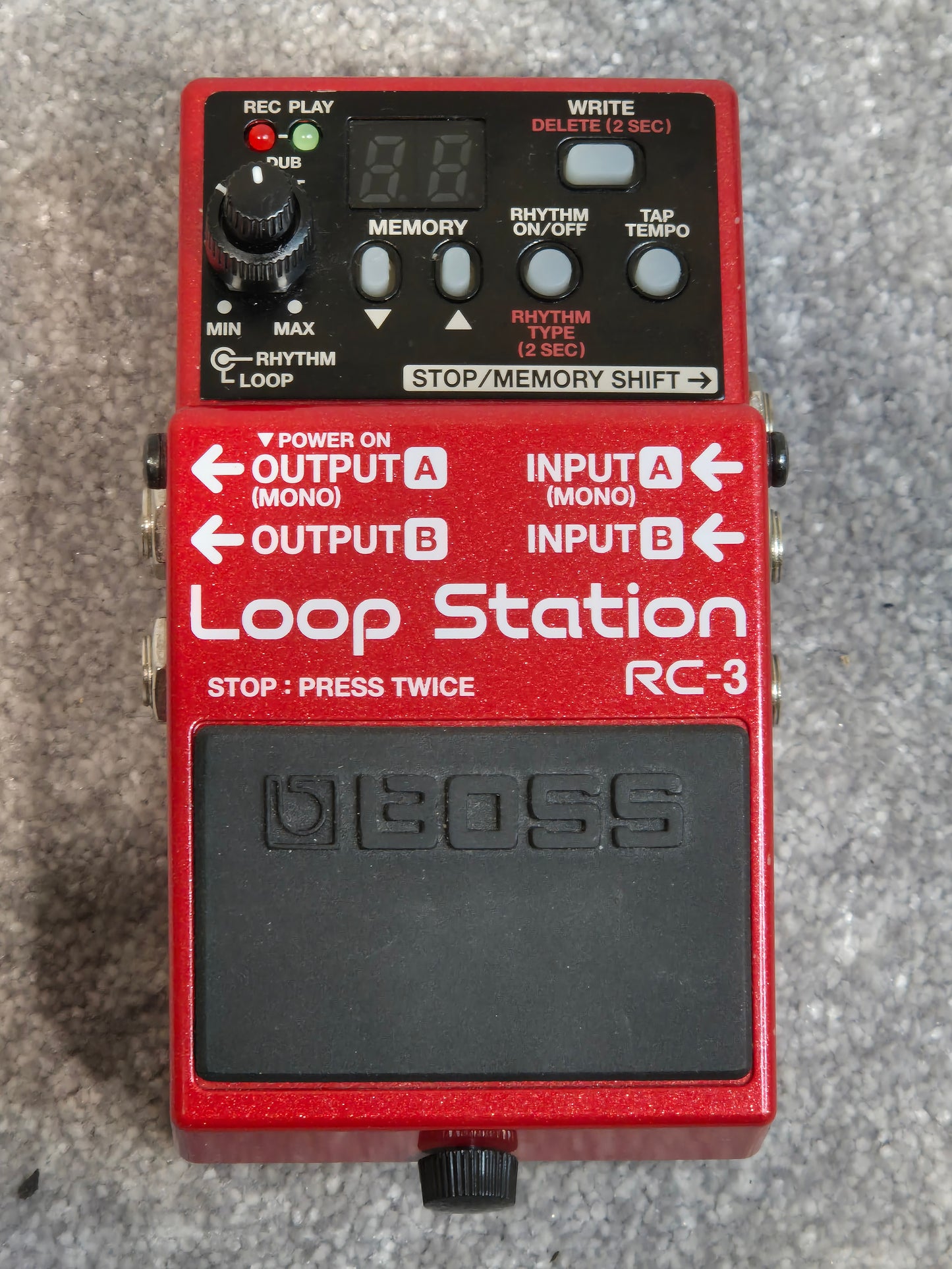 Boss RC-3 Loop Station - Compact Looper Pedal - Open Box New