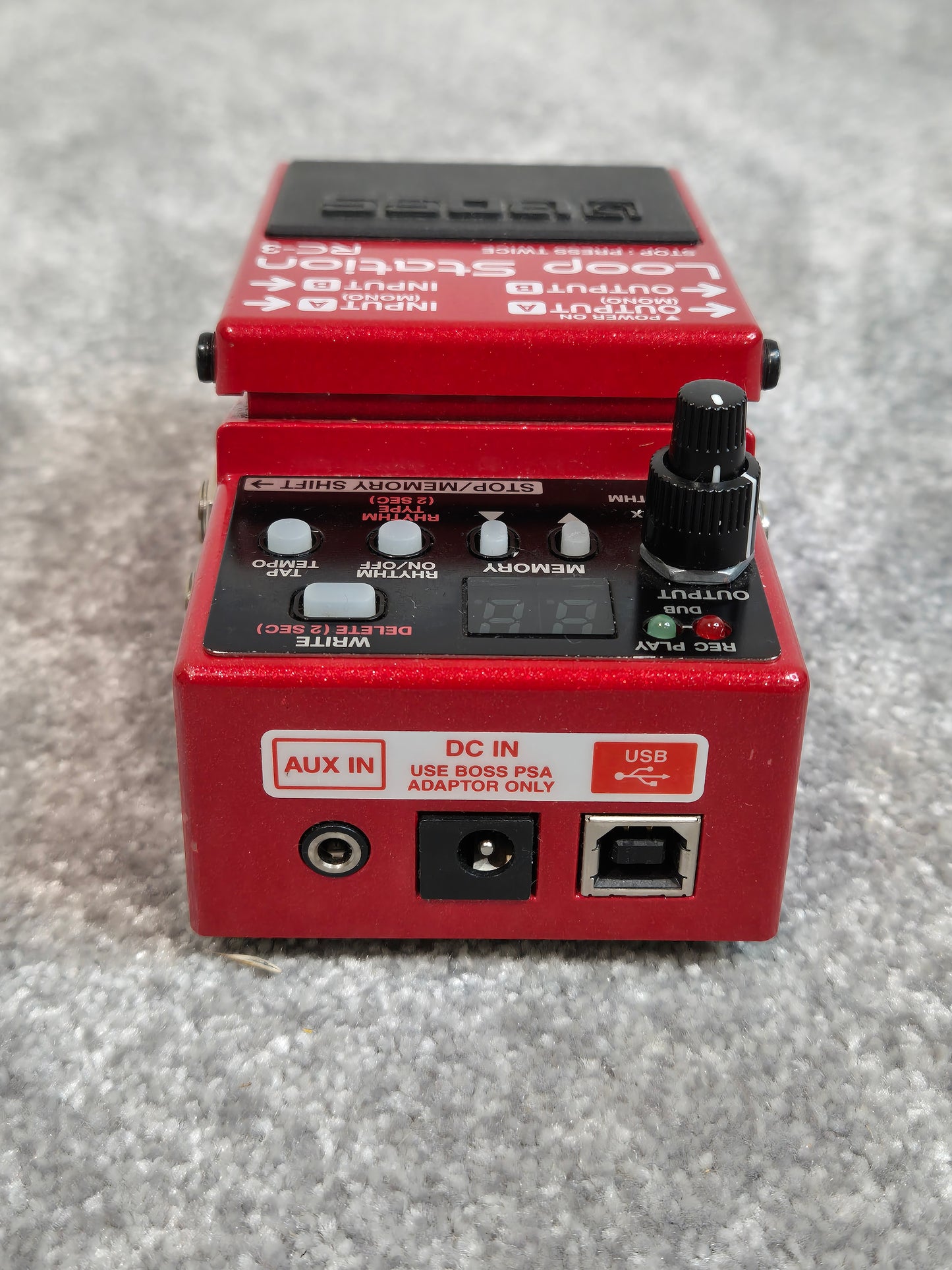 Boss RC-3 Loop Station - Compact Looper Pedal - Open Box New