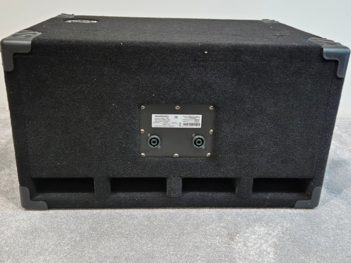 MarkBass Traveler 102 - 400W RMS Bass Speaker Cabinet