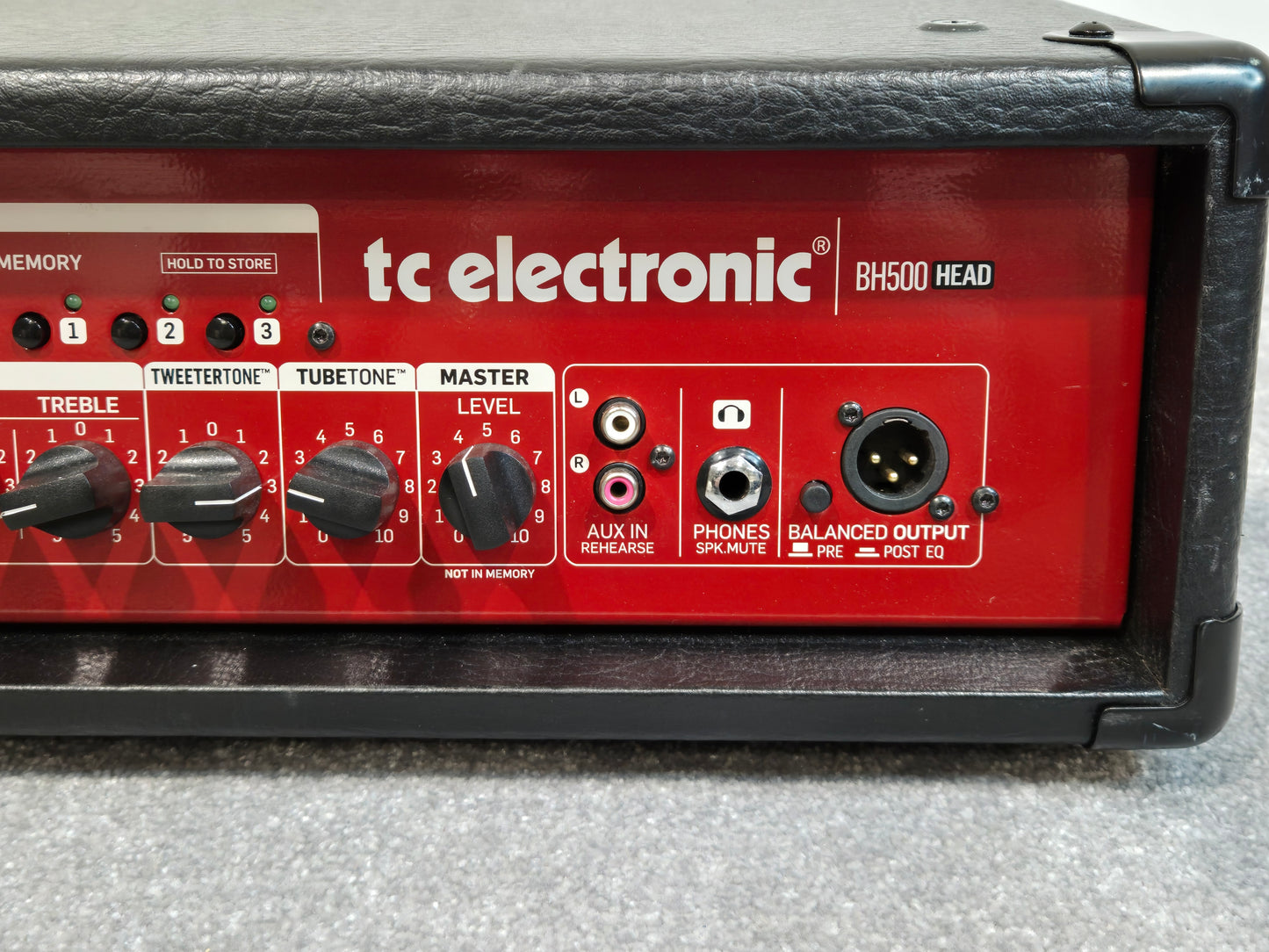 TC Electronic BH500 - 500-watt Bass Amp Head