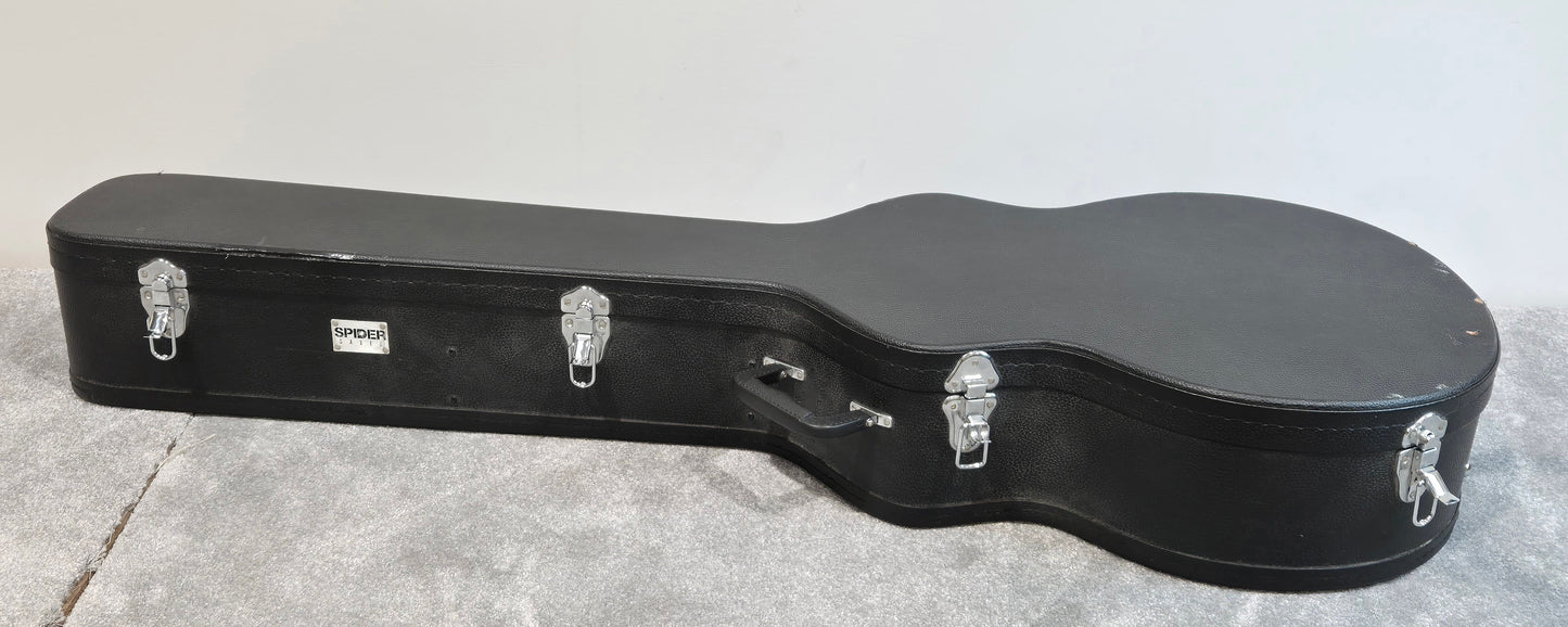 Tonewood KW269N 12-String Acoustic Guitar - Sound Hole Pickup - Spider Hard Case