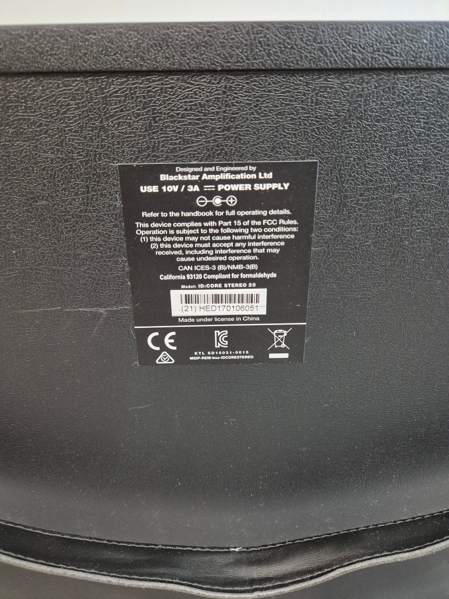 Blackstar ID Core Stereo 20 V2 - 20W Guitar Amplifier