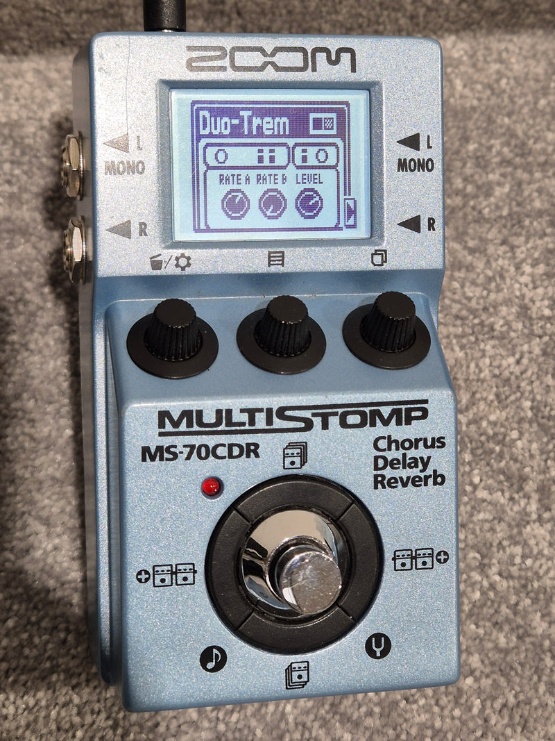 Zoom MS-70CDR - Multi-Effects Pedal with 86 Effects - With Original Box - image 2