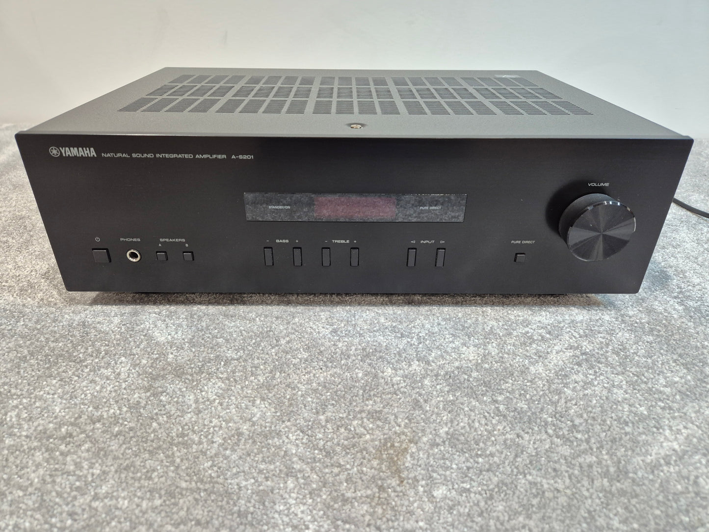Yamaha A-S201 - Integrated Amplifier - 100-watts Per Channel
