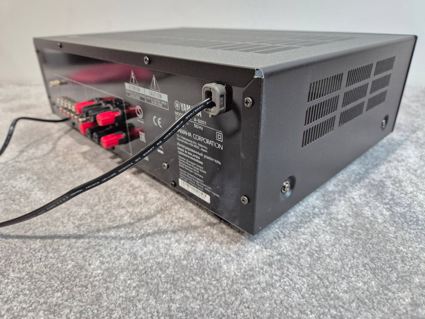 Yamaha A-S201 - Integrated Amplifier - 100-watts Per Channel