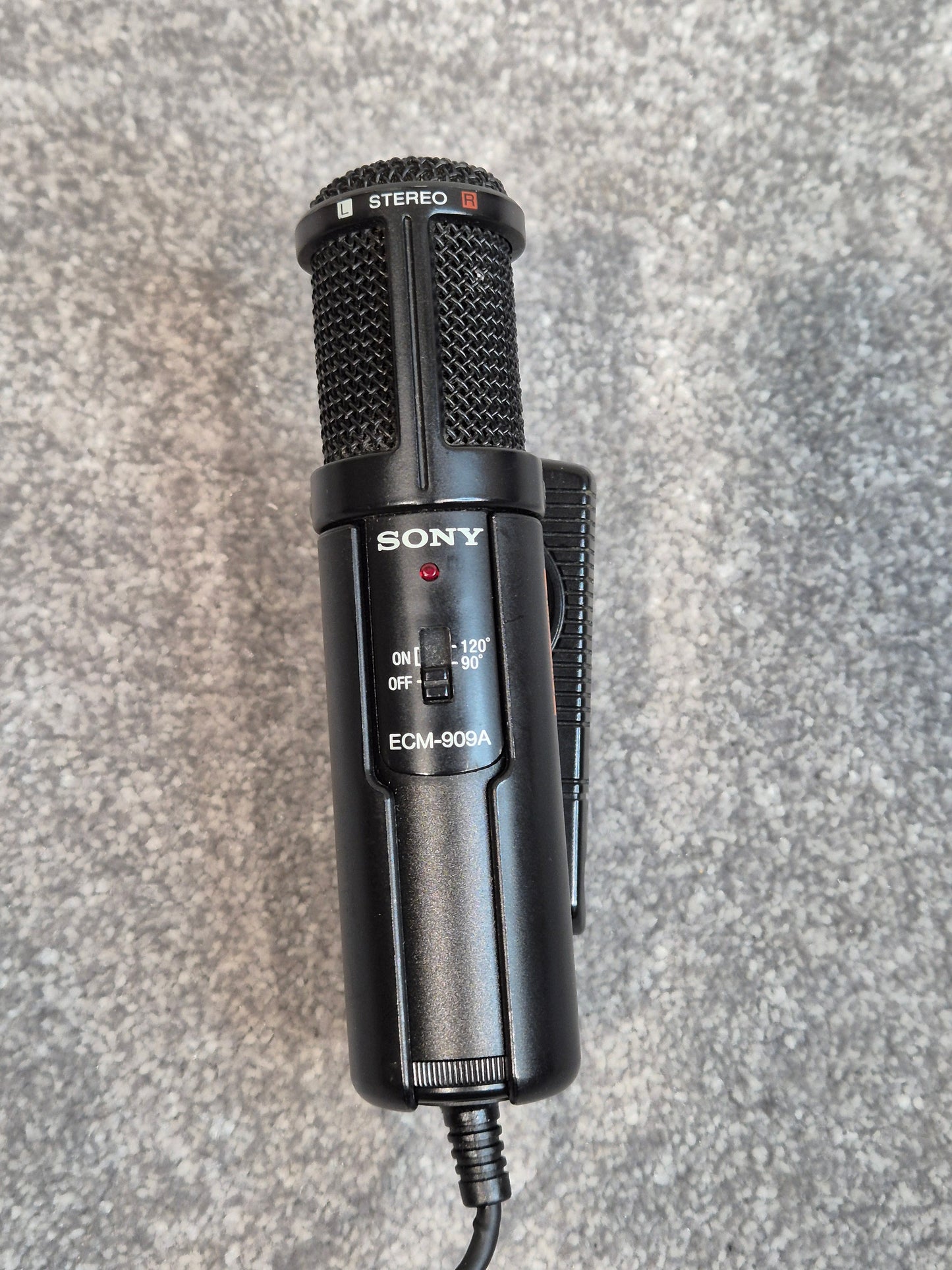 Sony ECM 909A Compact and Portable Stereo Condenser Microphone