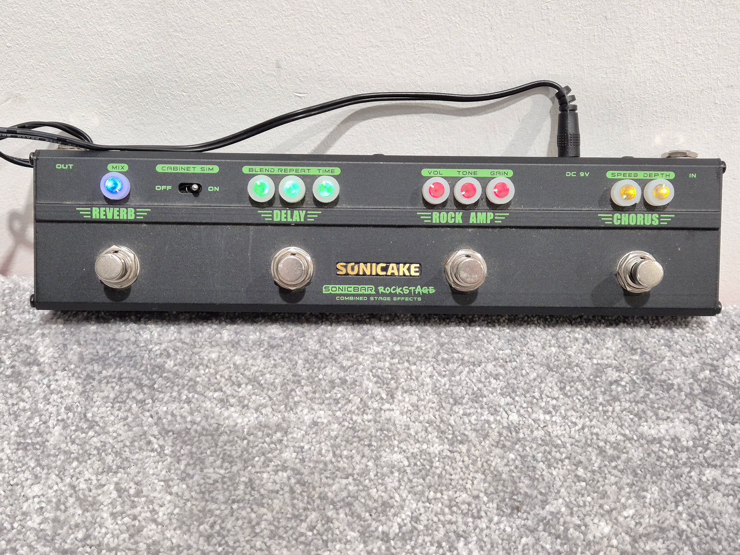 Sonicake Sonicbar Rockstage - Multi-Effects Pedal Combo