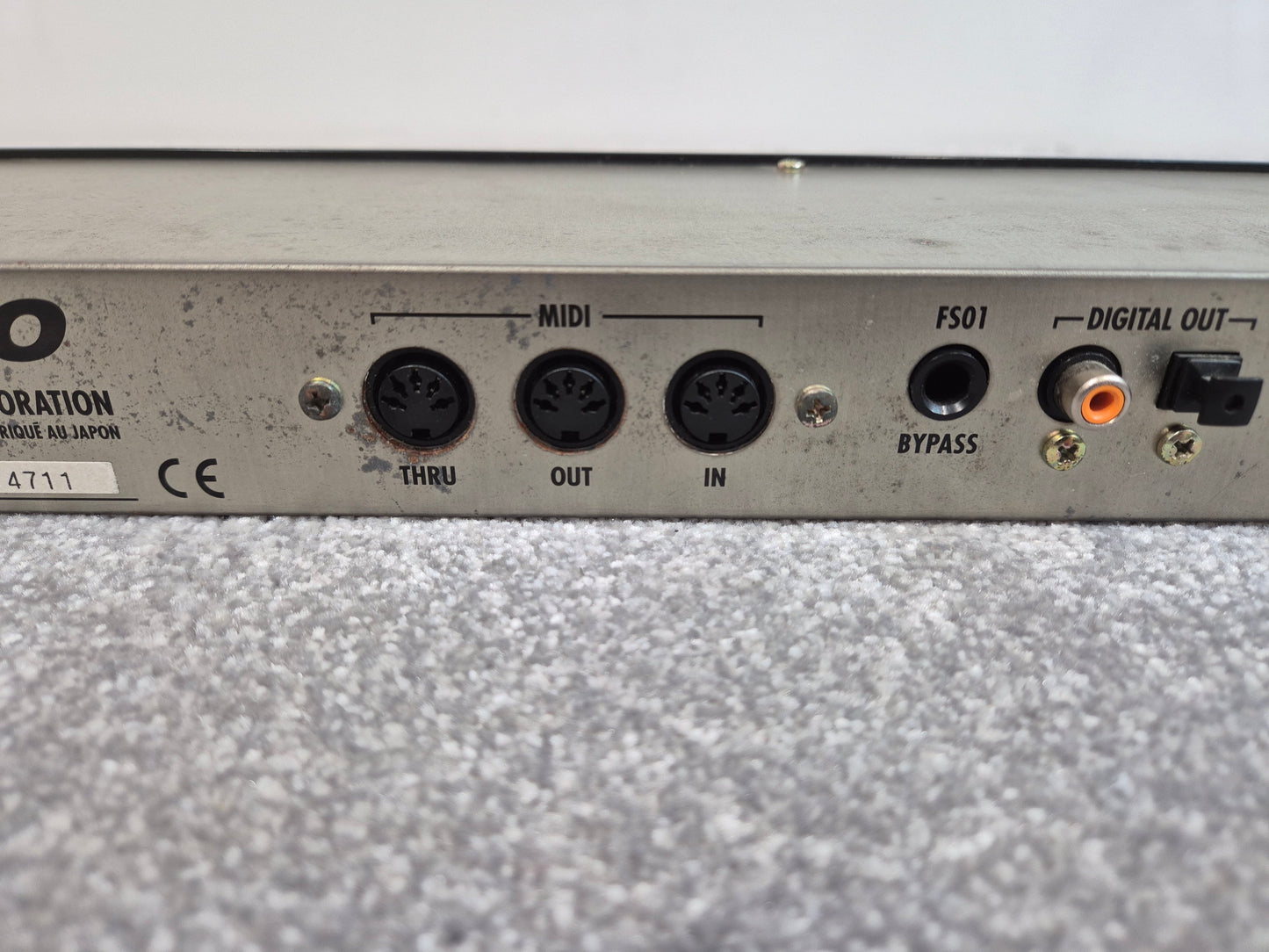 Zoom RFX-2000 - Digital Reverb And Multi-Effects Processor - Rack Mounted