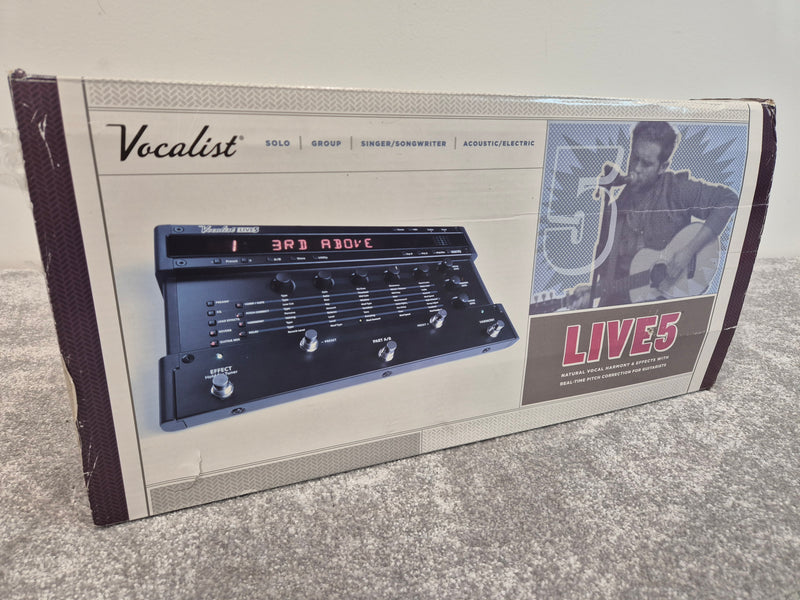 DigiTech Vocalist Live 5 - Vocal Harmony & Effects Processor - Very Good - image 11