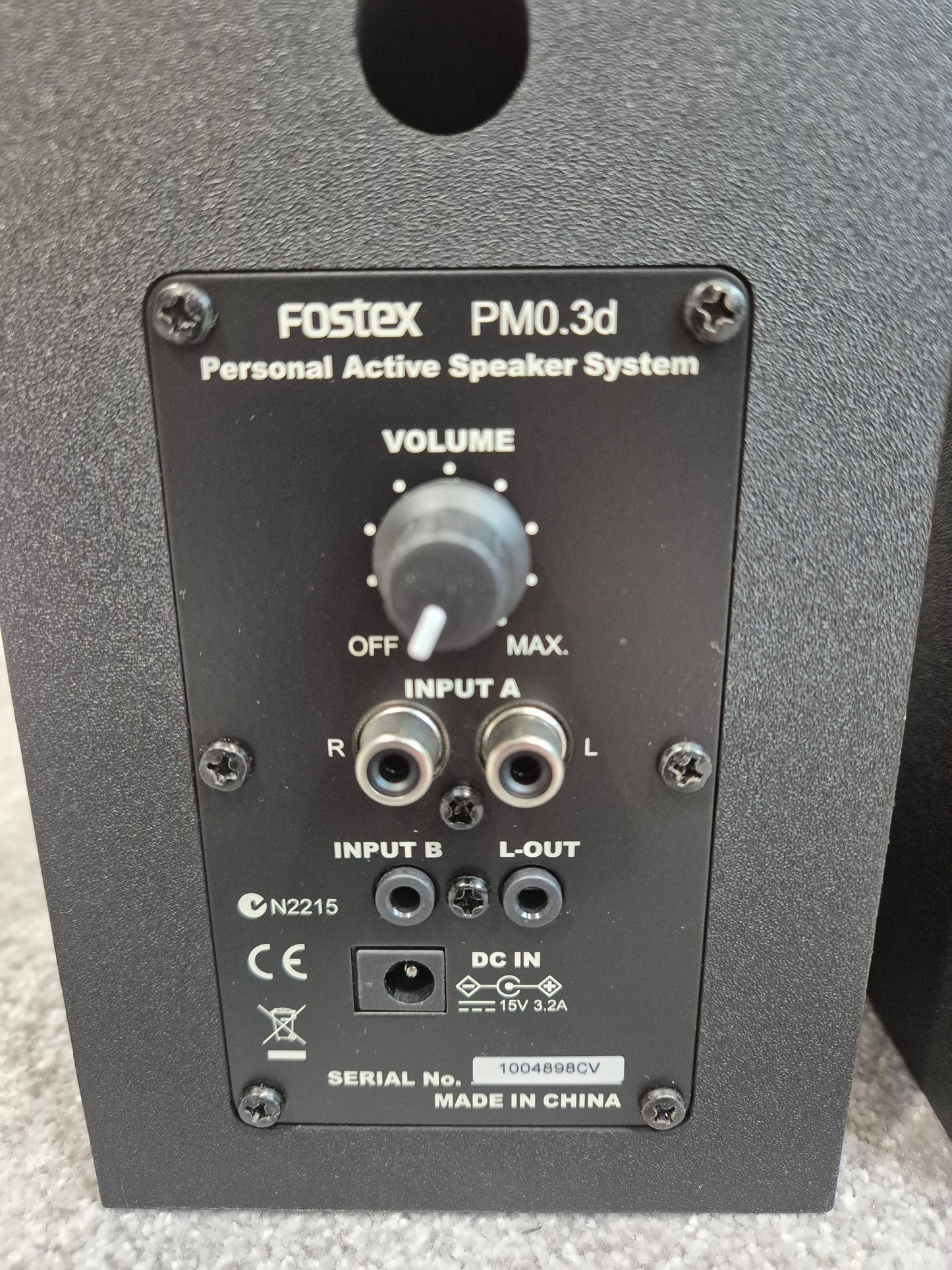 Fostex PM0.3D - Active 2-Way Studio Monitor Set - Open Box New