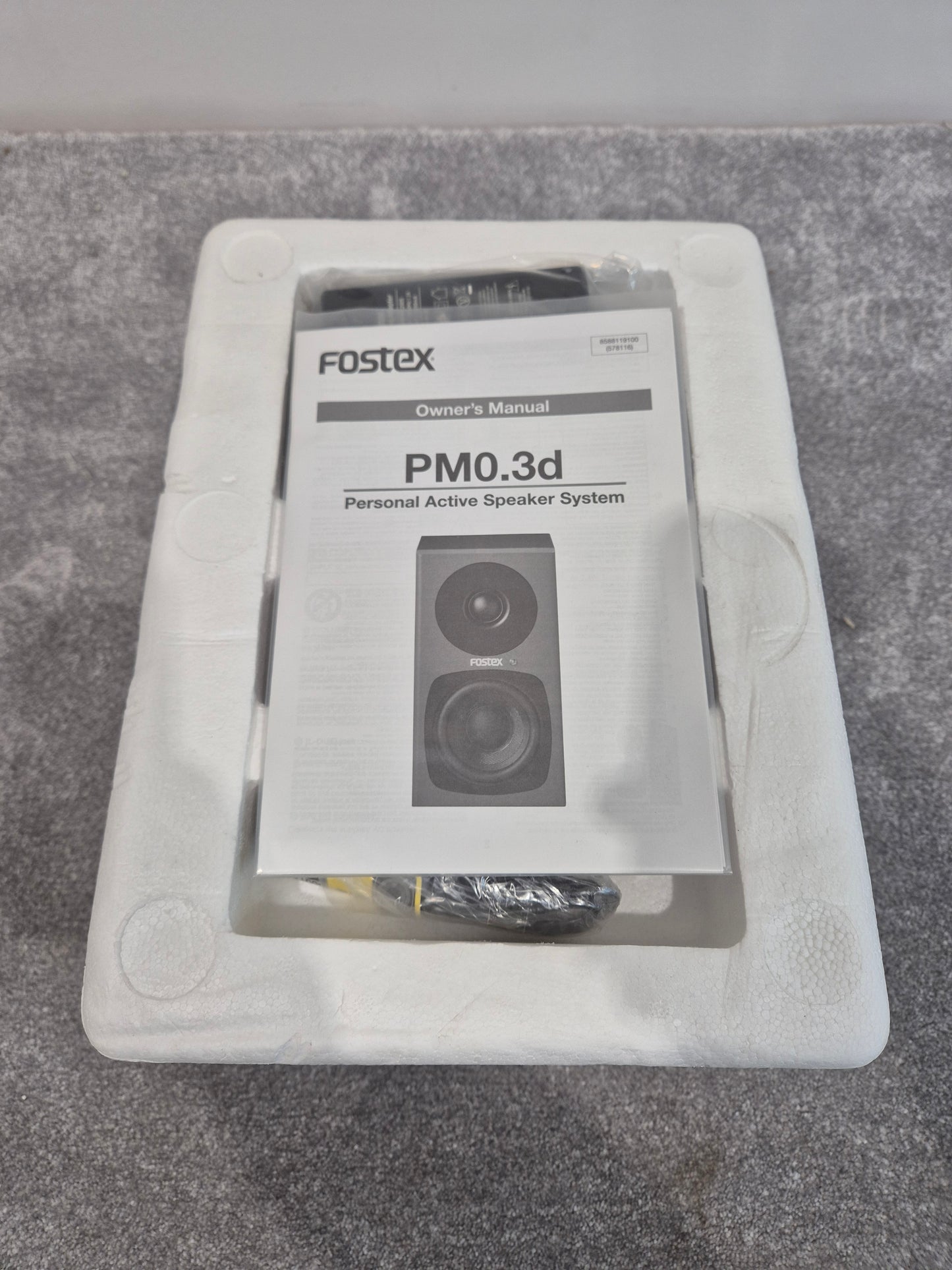 Fostex PM0.3D - Active 2-Way Studio Monitor Set - Open Box New