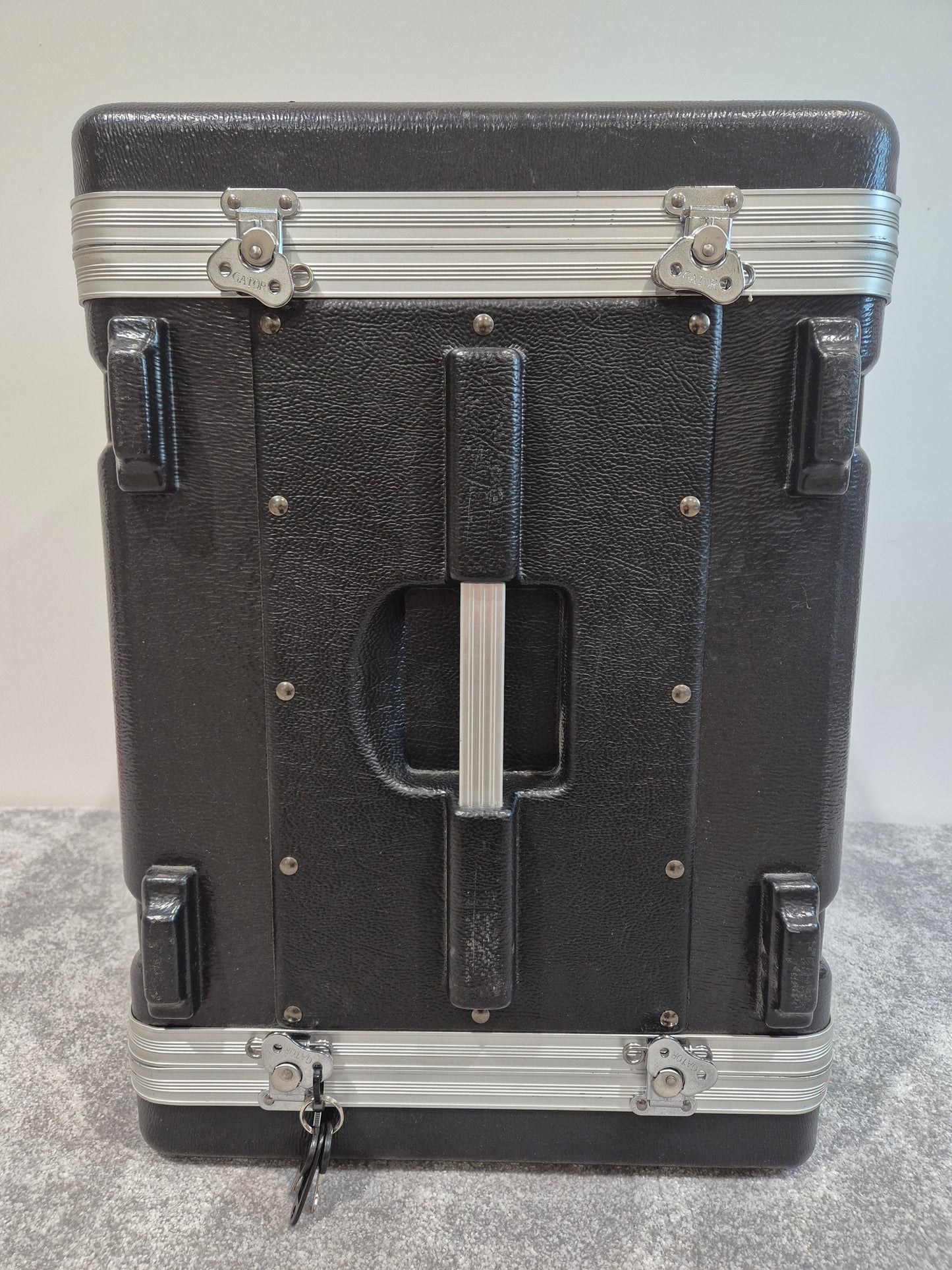 Gator 8u - Black Plastic / Metal Rack Mount Flight Case