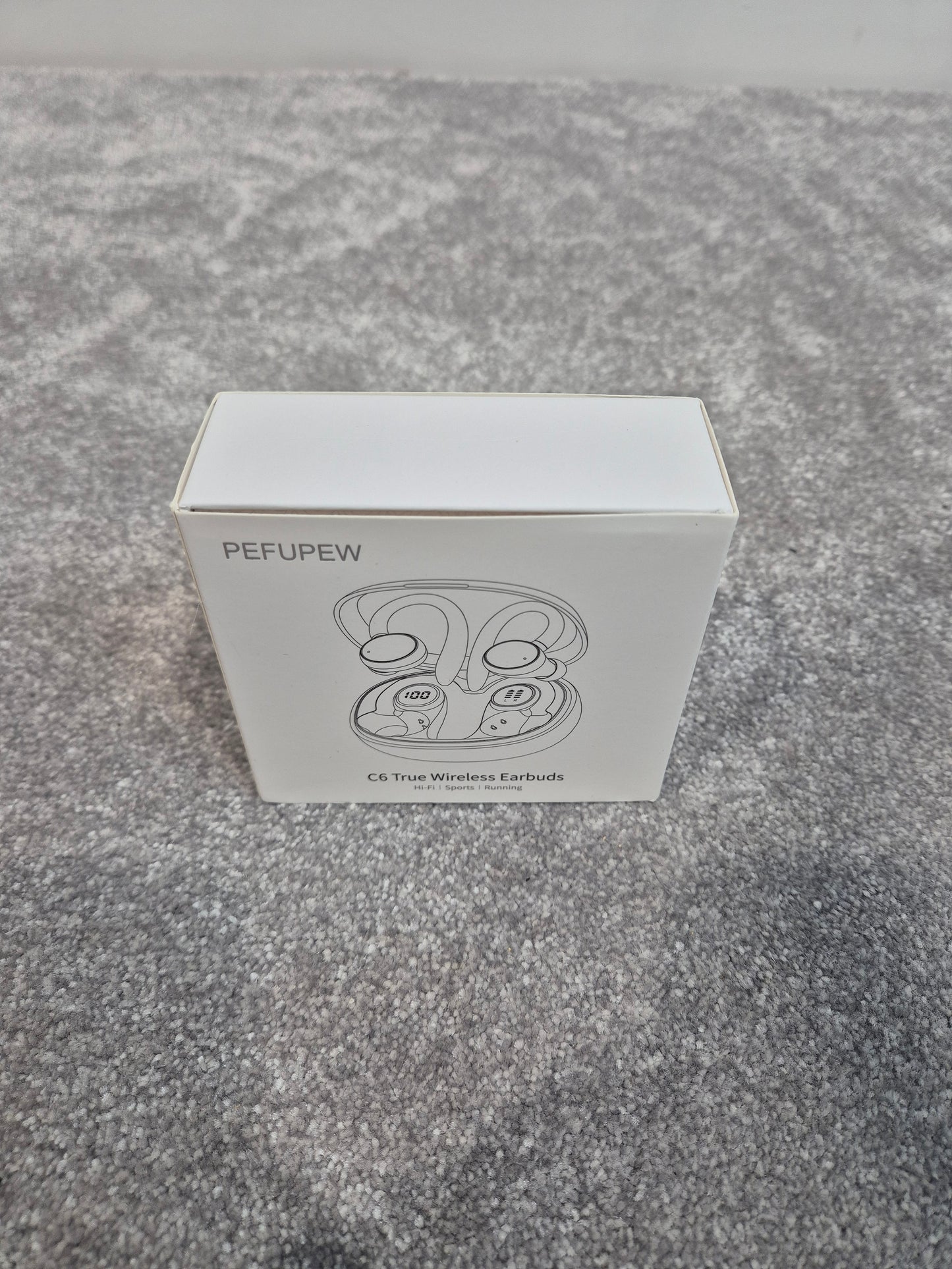 Pefupew C6 - Wireless In Ear Headphones - Blue