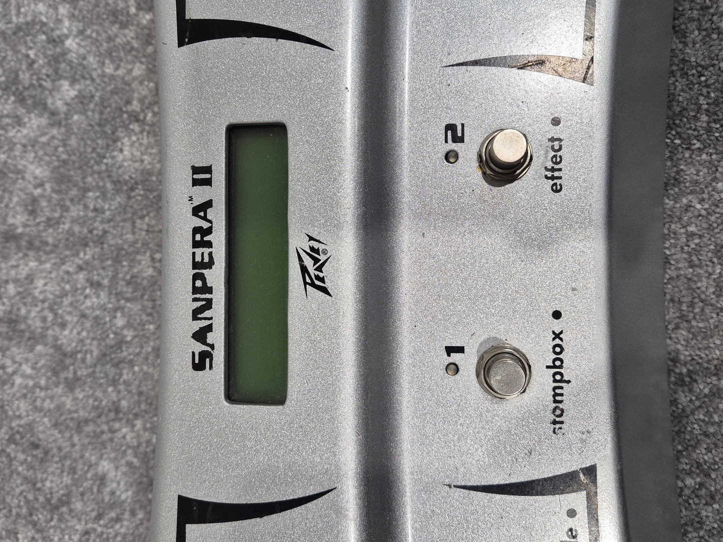 Peavey Sanpera 2 Vypyr Footswitch - Foot Controller with 10 Footswitches and Dual Expression Pedals