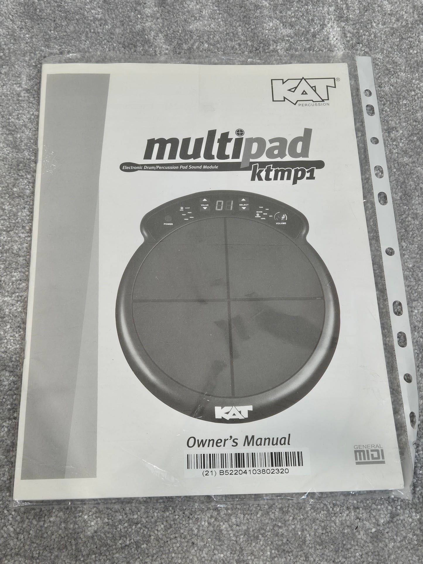 Kat Multipad - Versatile MIDI Electronic Drum and Percussion Pad