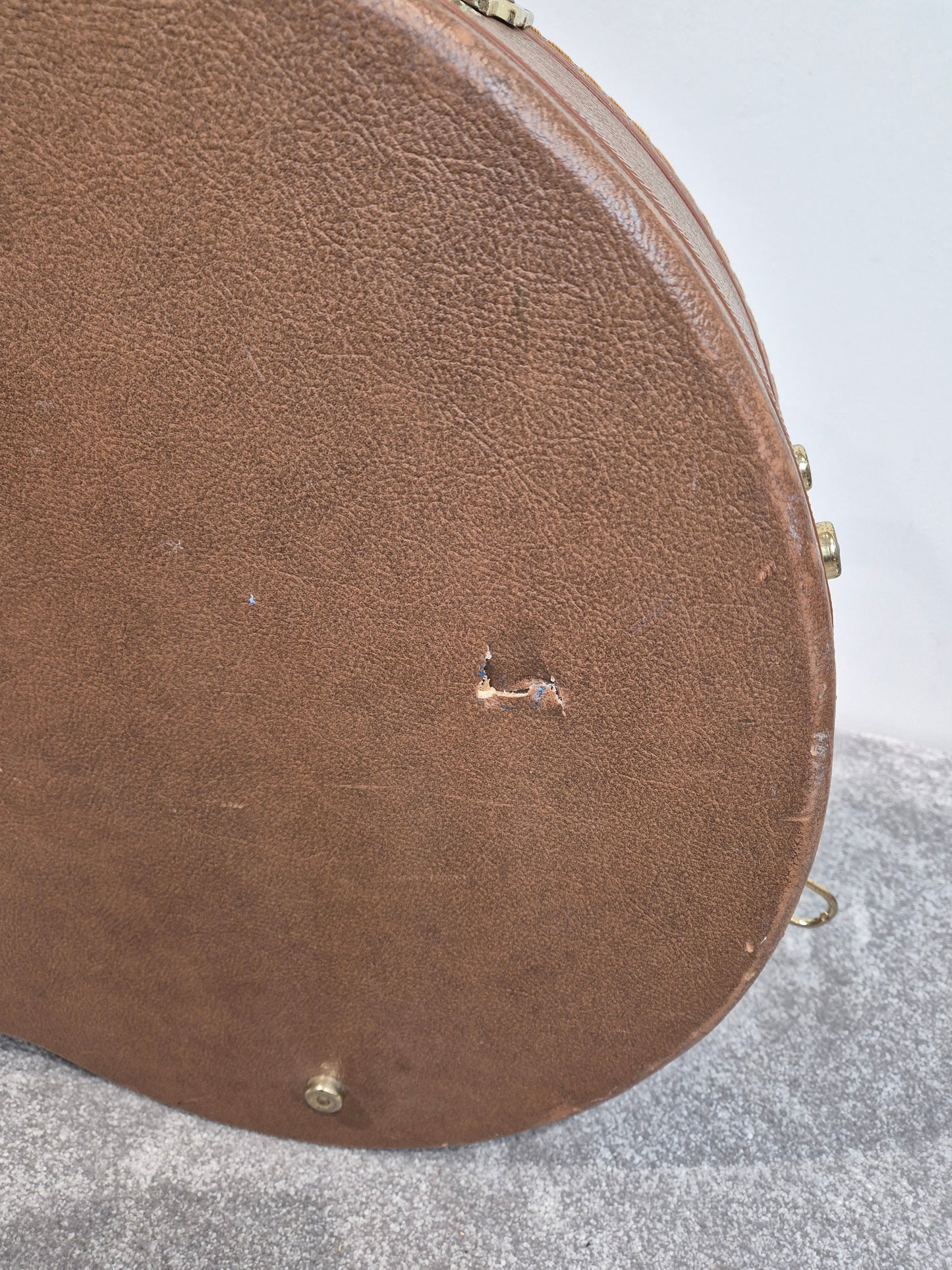 CNB Acoustic Guitar Hard Case - Brown