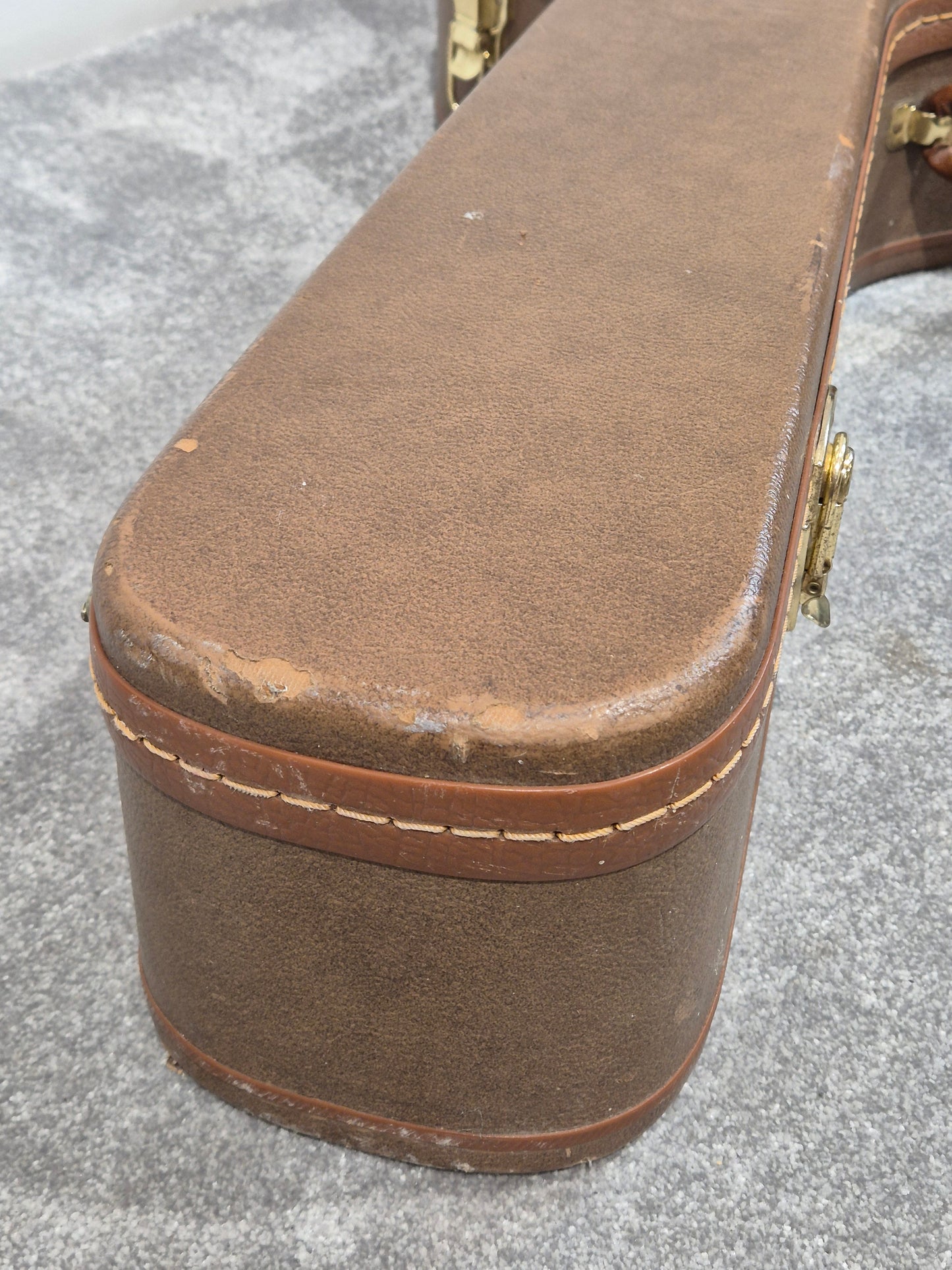 CNB Acoustic Guitar Hard Case - Brown
