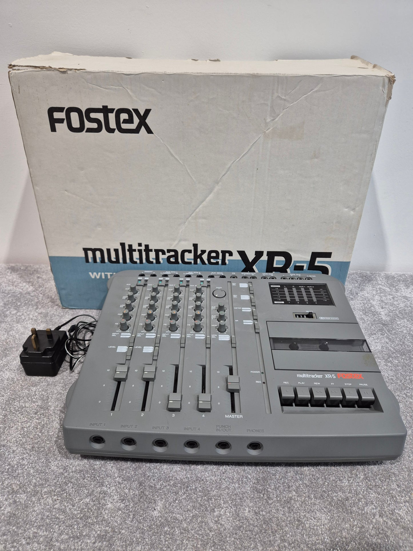 Fostex XR-5 - Four Input Multitrack Tape Recorder