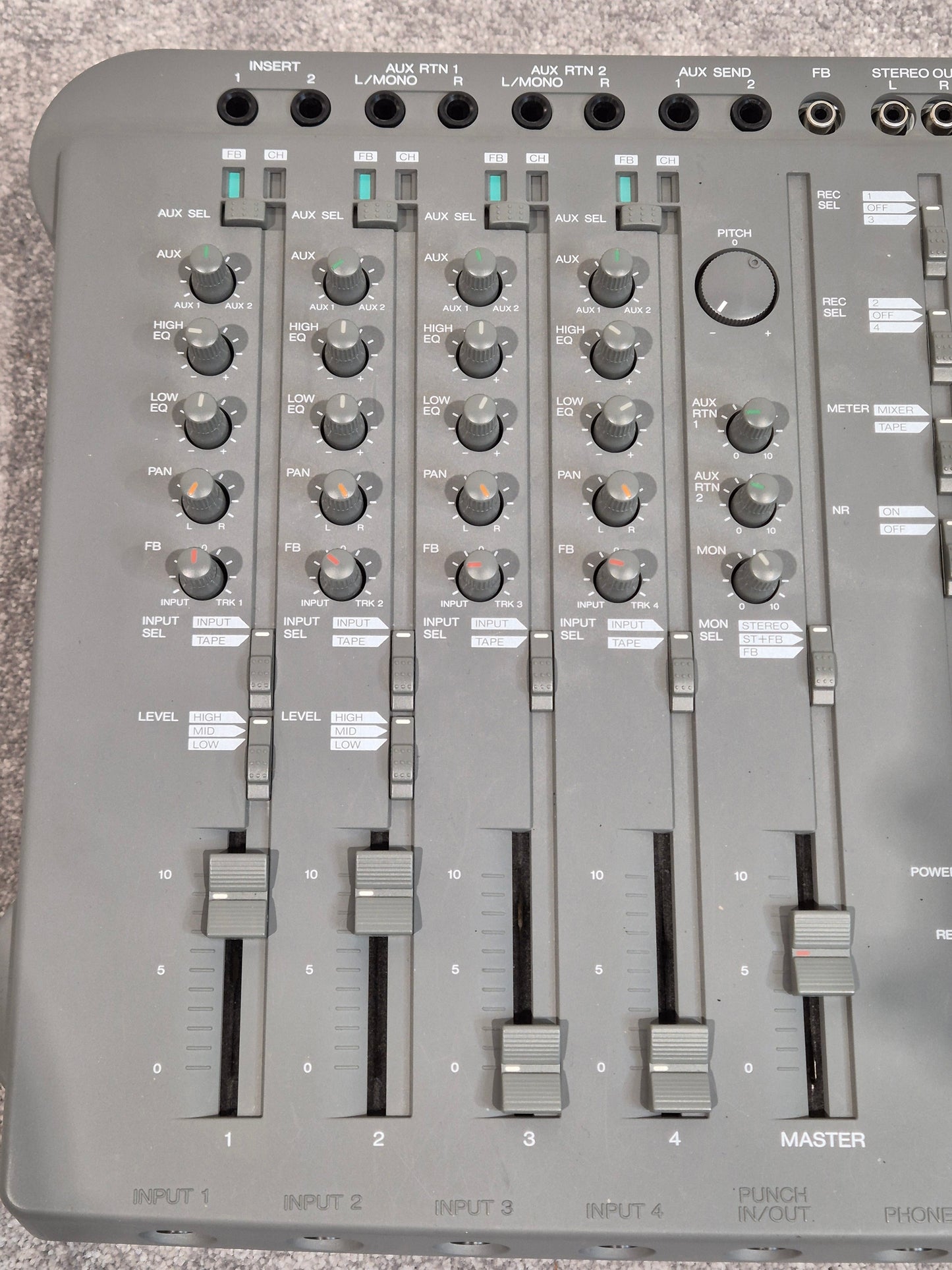Fostex XR-5 - Four Input Multitrack Tape Recorder