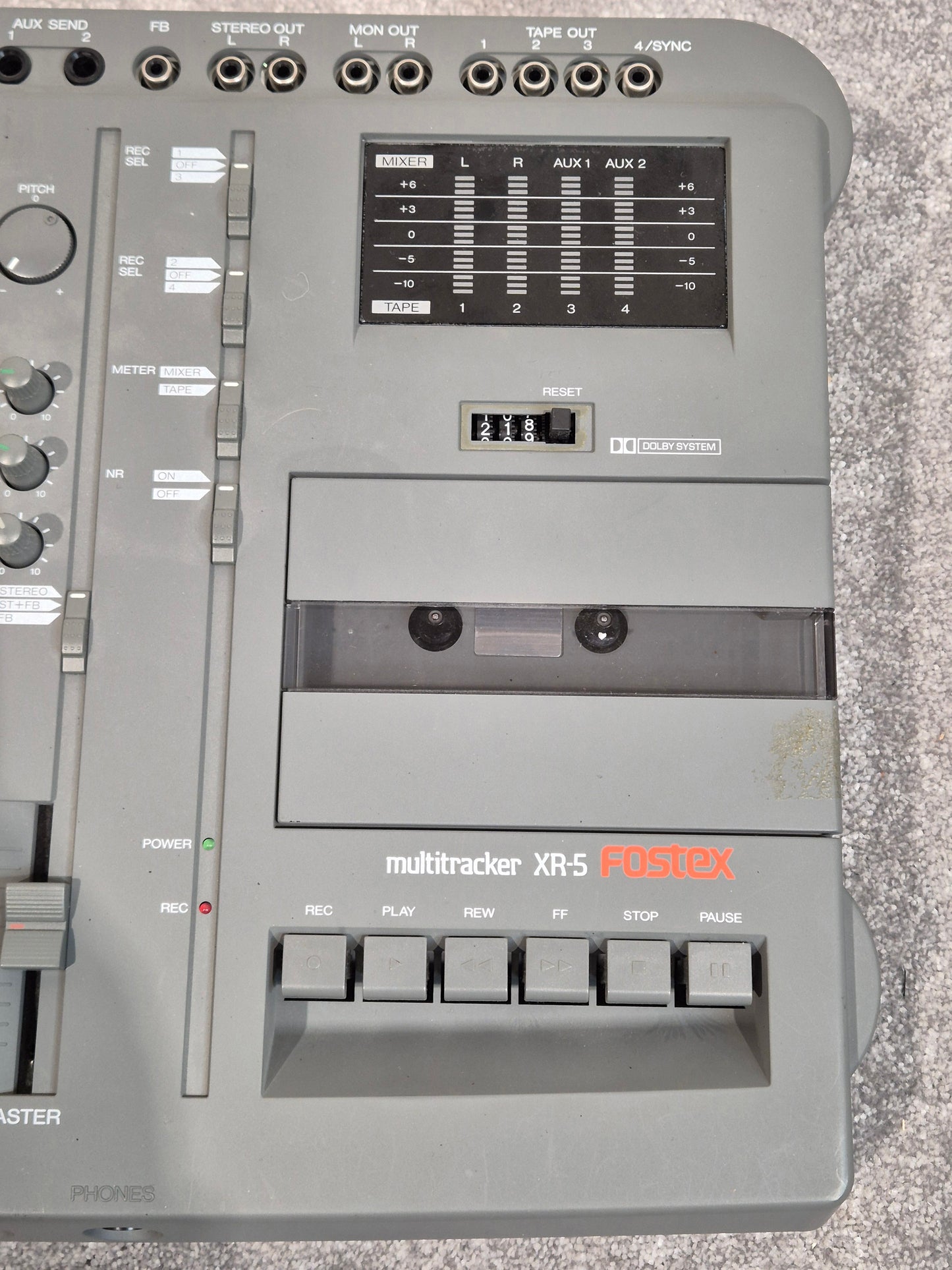 Fostex XR-5 - Four Input Multitrack Tape Recorder