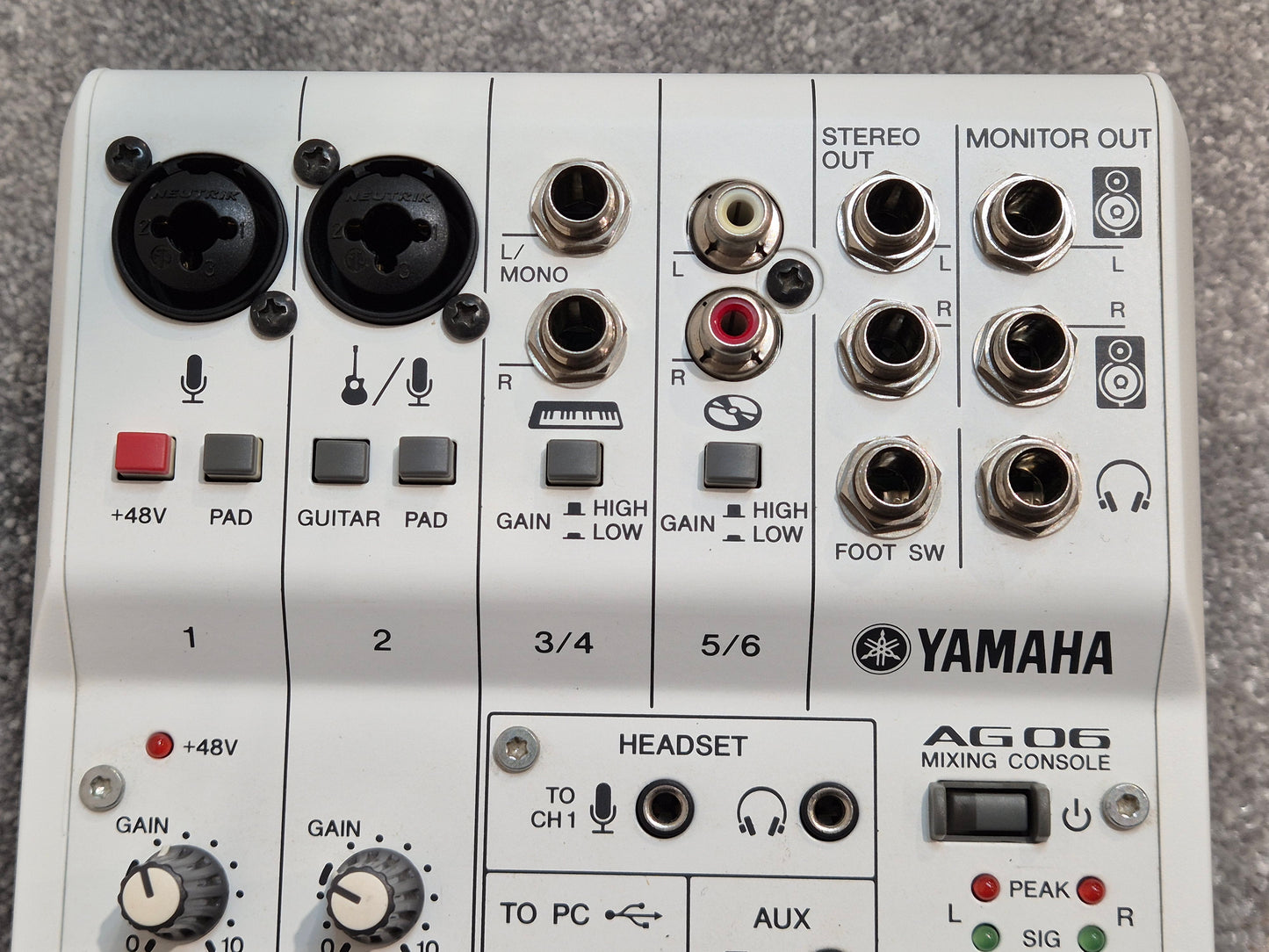 Yamaha AG06 Interface - Versatile and High-Quality Interface