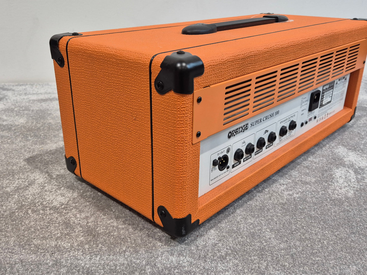 Orange Super Crush 100 - Solid-State Guitar Amplifier Head