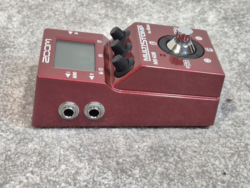 Zoom MultiStomp MS-60B - Bass Effects Pedal - Open Box New w/ Manual - image 5