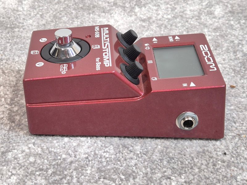 Zoom MultiStomp MS-60B - Bass Effects Pedal - Open Box New w/ Manual - image 6