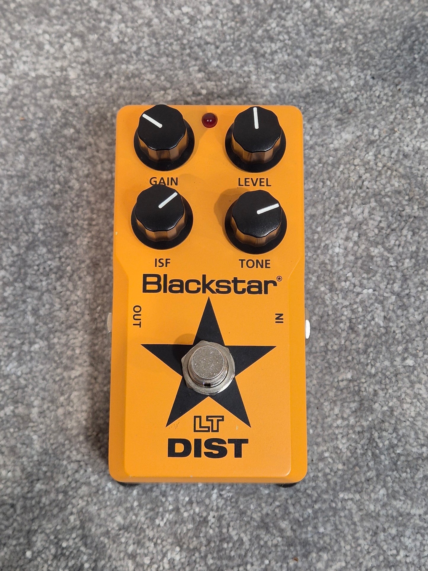 Blackstar LT Dist - Distortion Pedal with Manual - Yellow