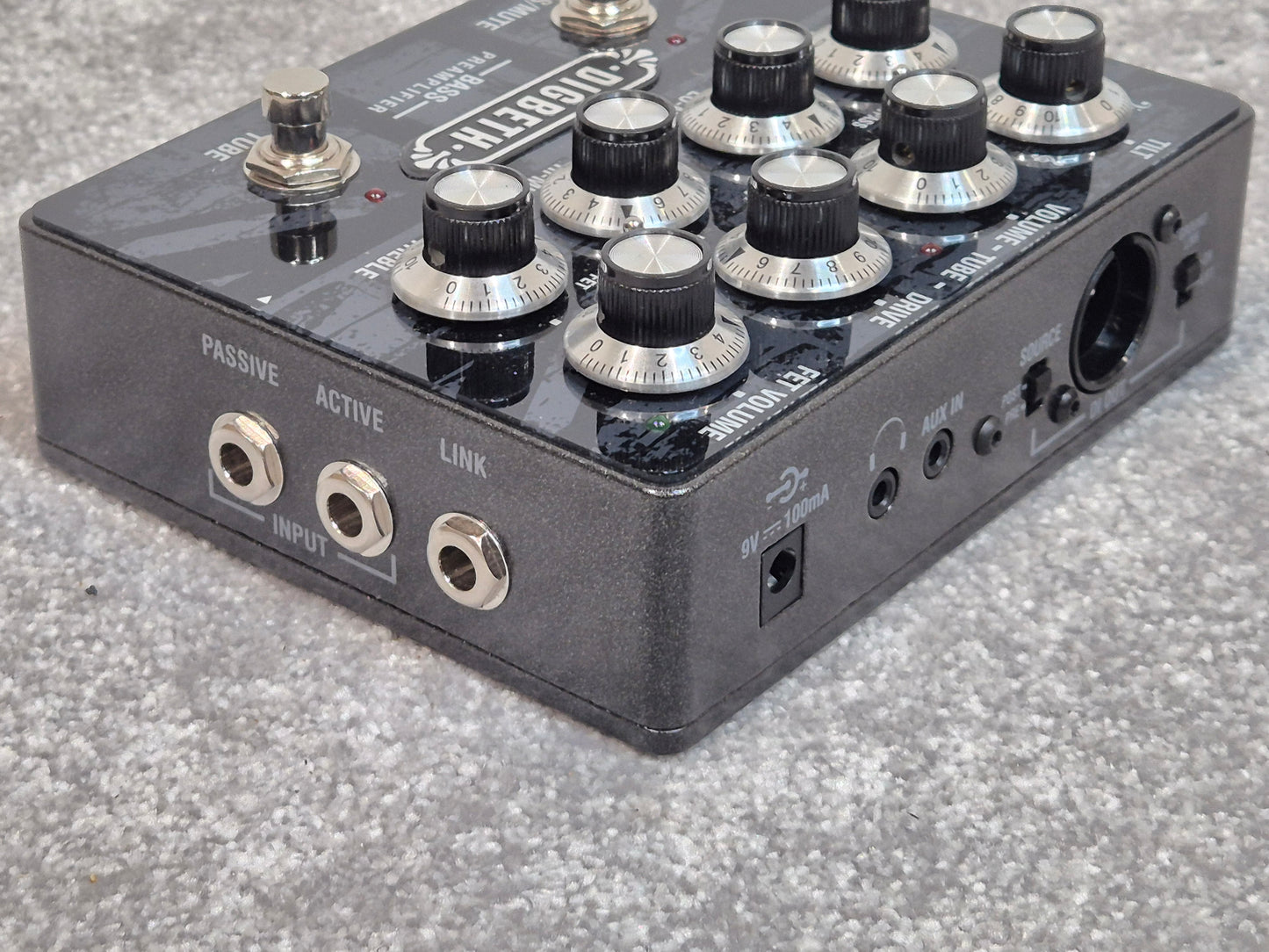 Laney DIGBETH Preamp - Bass Preamp Pedal w/ Original Box