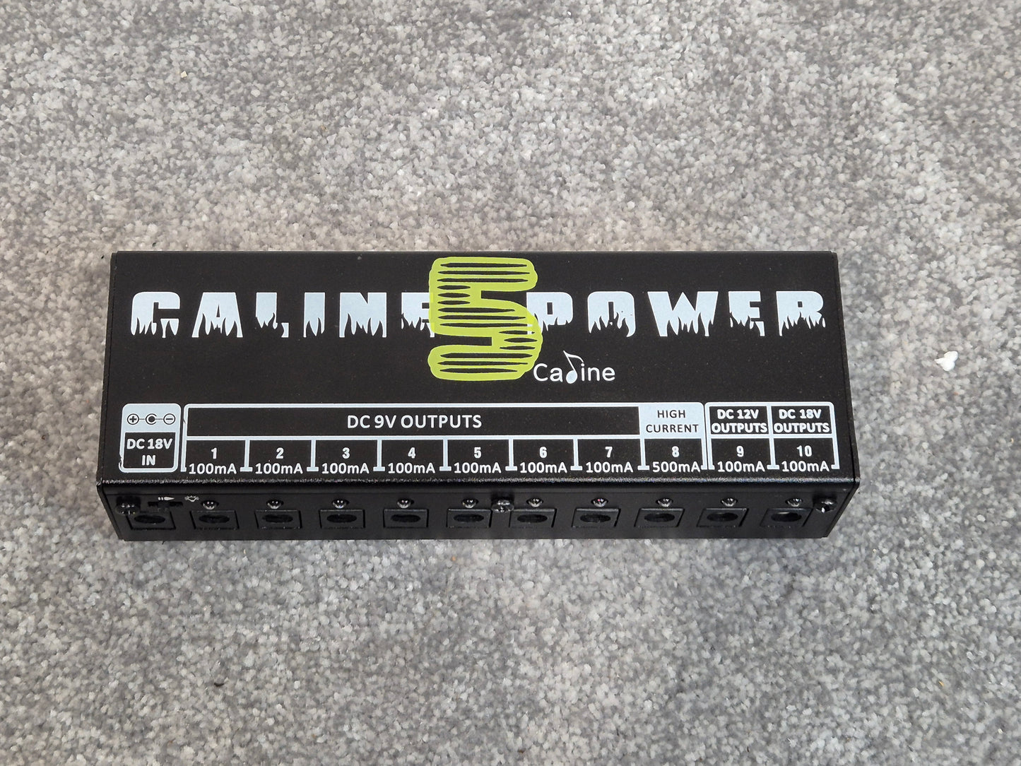 Caline 5 Power Brick - Electric Guitar Pedals Power Supply
