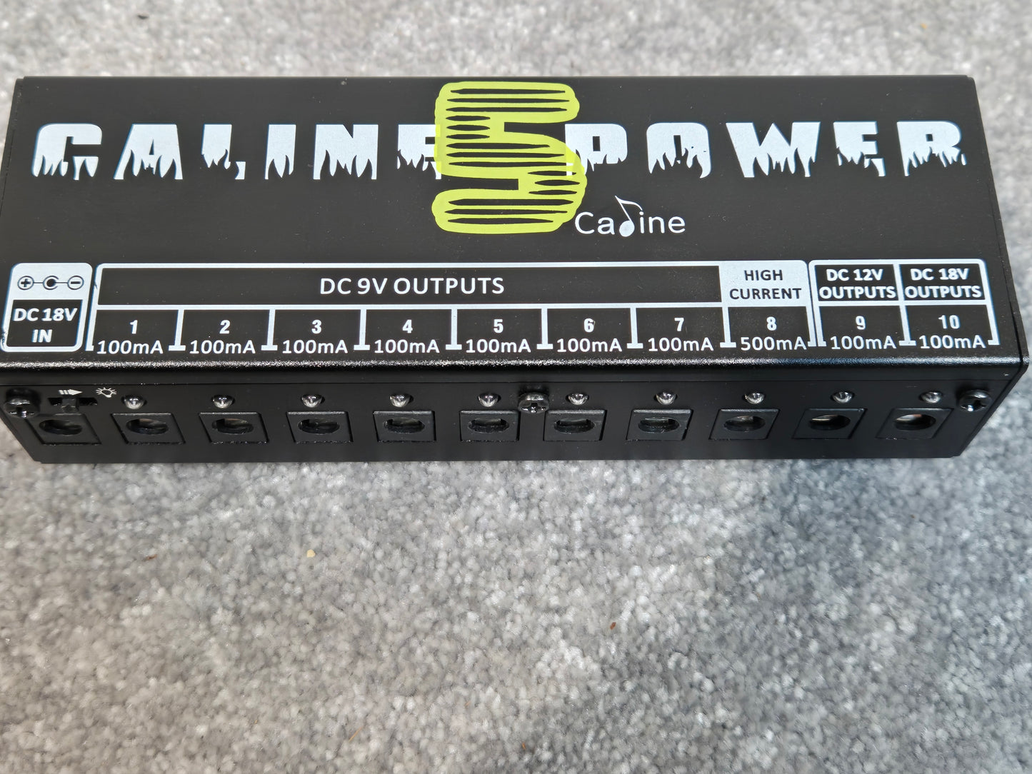 Caline 5 Power Brick - Electric Guitar Pedals Power Supply