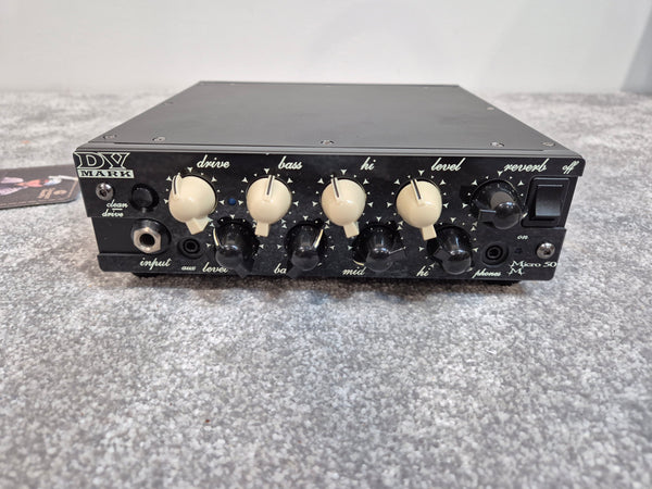DV Mark DV Micro 50M - Compact Guitar Amplifier w/ Original Box