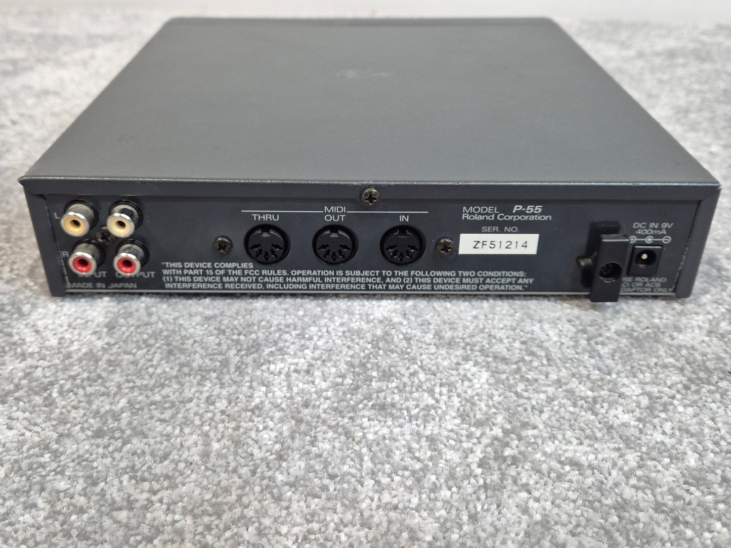 Roland Sound Canvas P-55 - Piano Module Digital Synthesizer ( Very Good Condition )