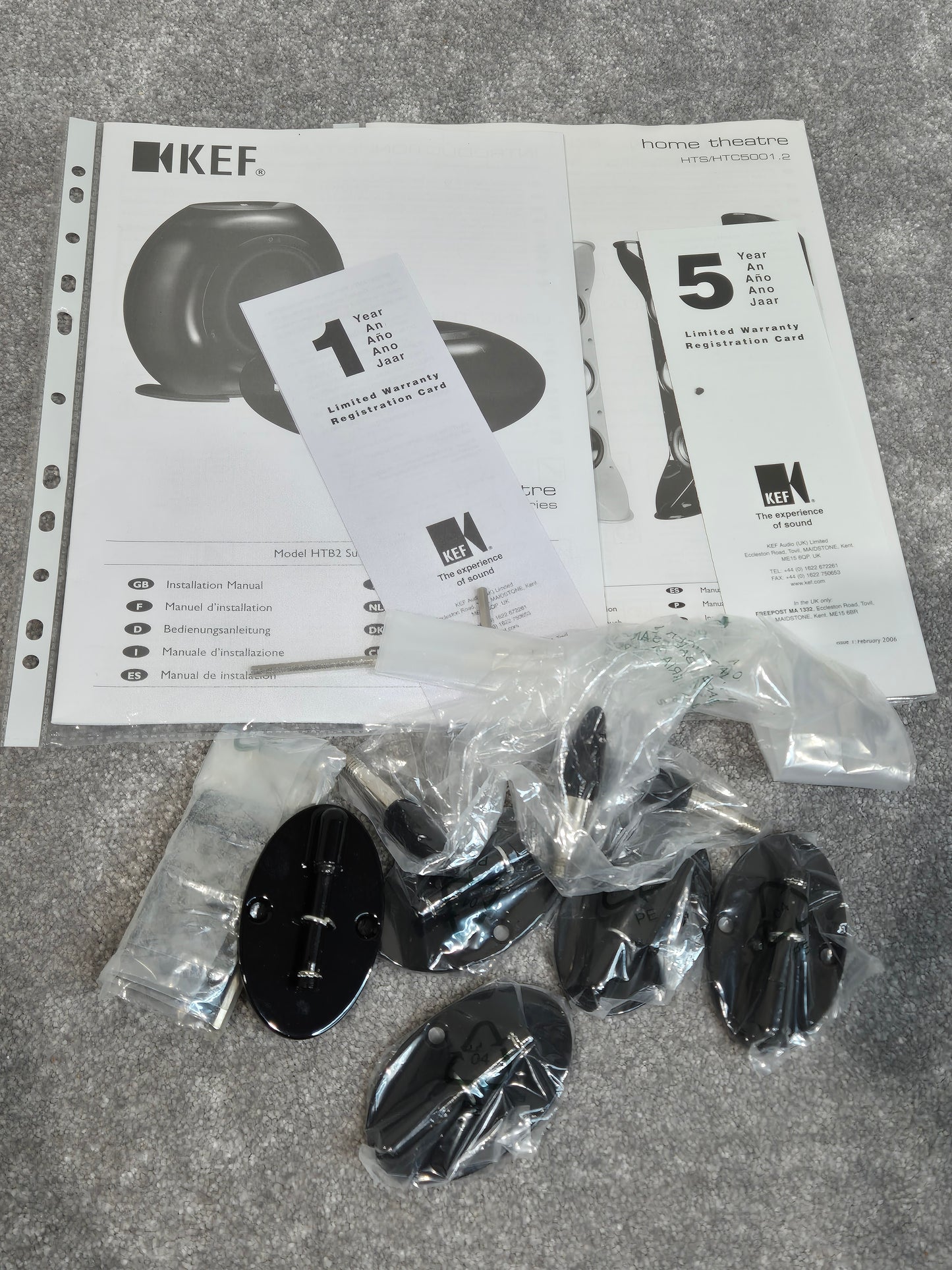 KEF KHT 5005.2 - 5.1 Home Theatre System