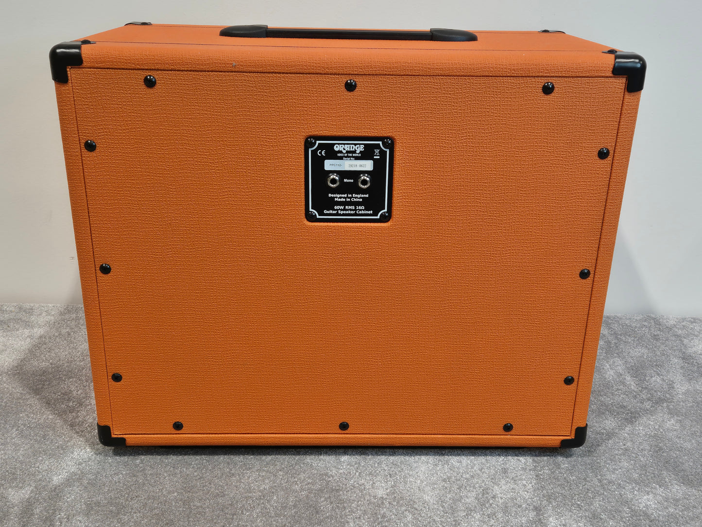 Orange PPC112 Cab - 60-watts Guitar Speaker Cabinet - Mint