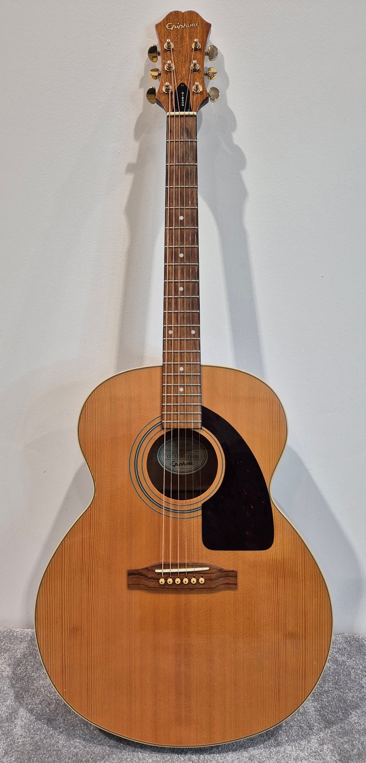 Epiphone SJ 15 NA - Semi Jumbo Acoustic Guitar w/ Soft Gig Bag