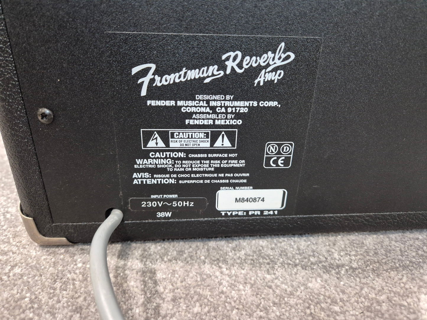 Fender Frontman Reverb - Compact Guitar Practice Amp