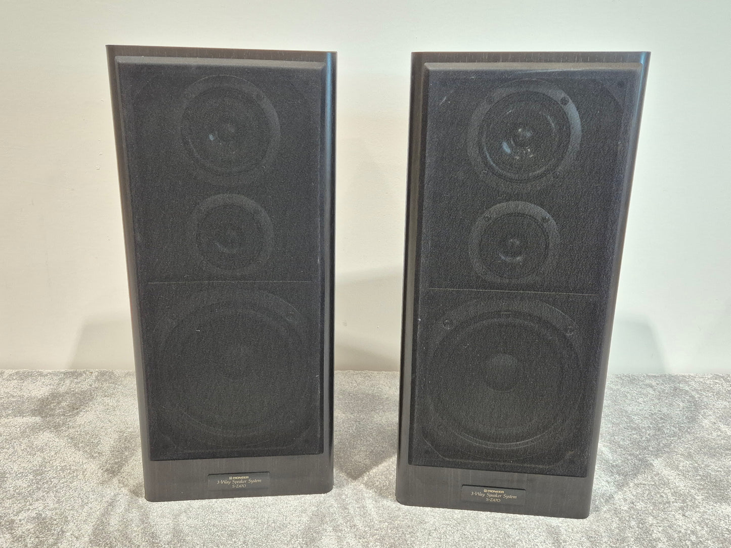 Pioneer S-Z470 Speakers - Vintage HiFi Speaker Monitors - Pair