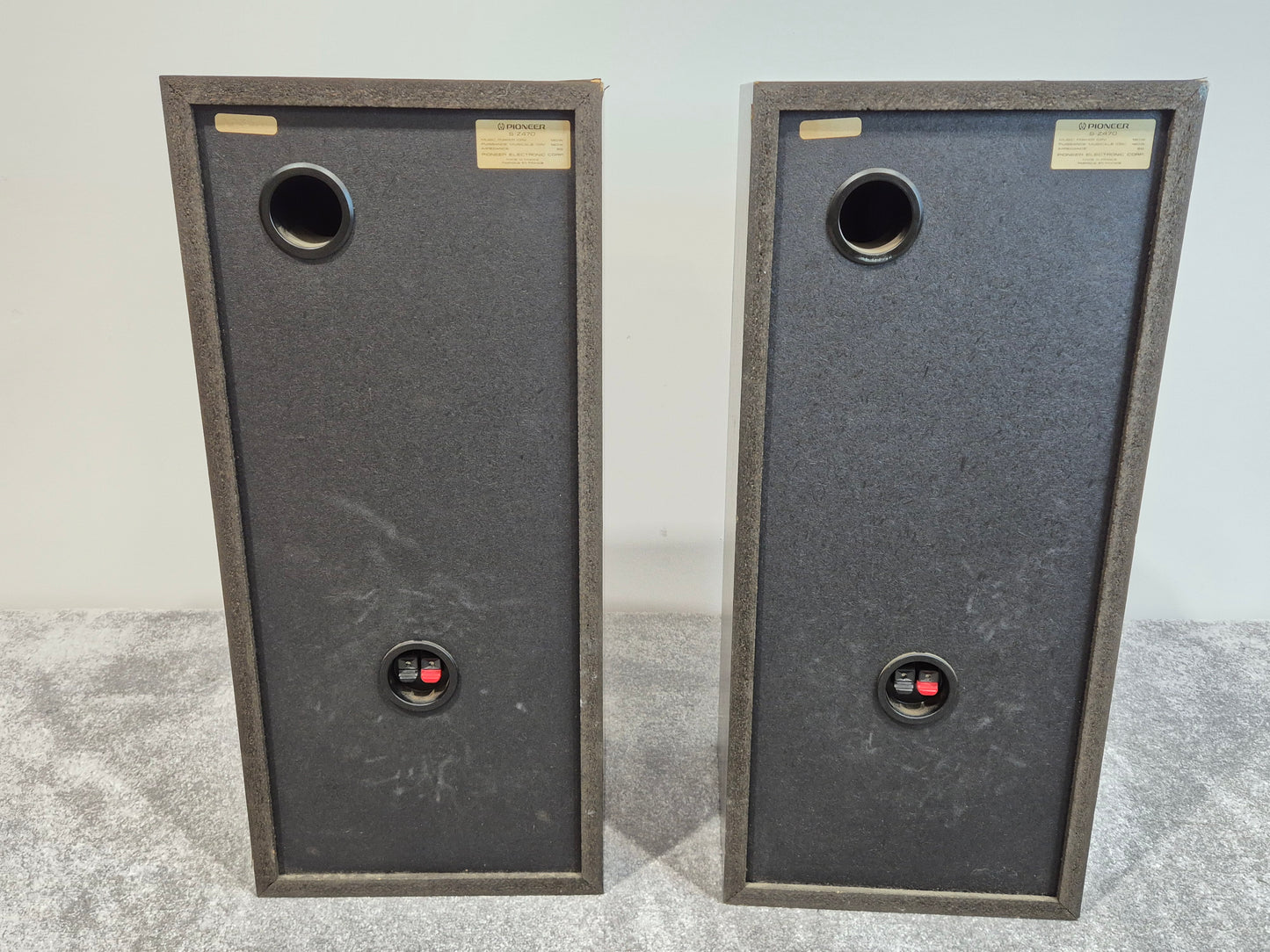 Pioneer S-Z470 Speakers - Vintage HiFi Speaker Monitors - Pair