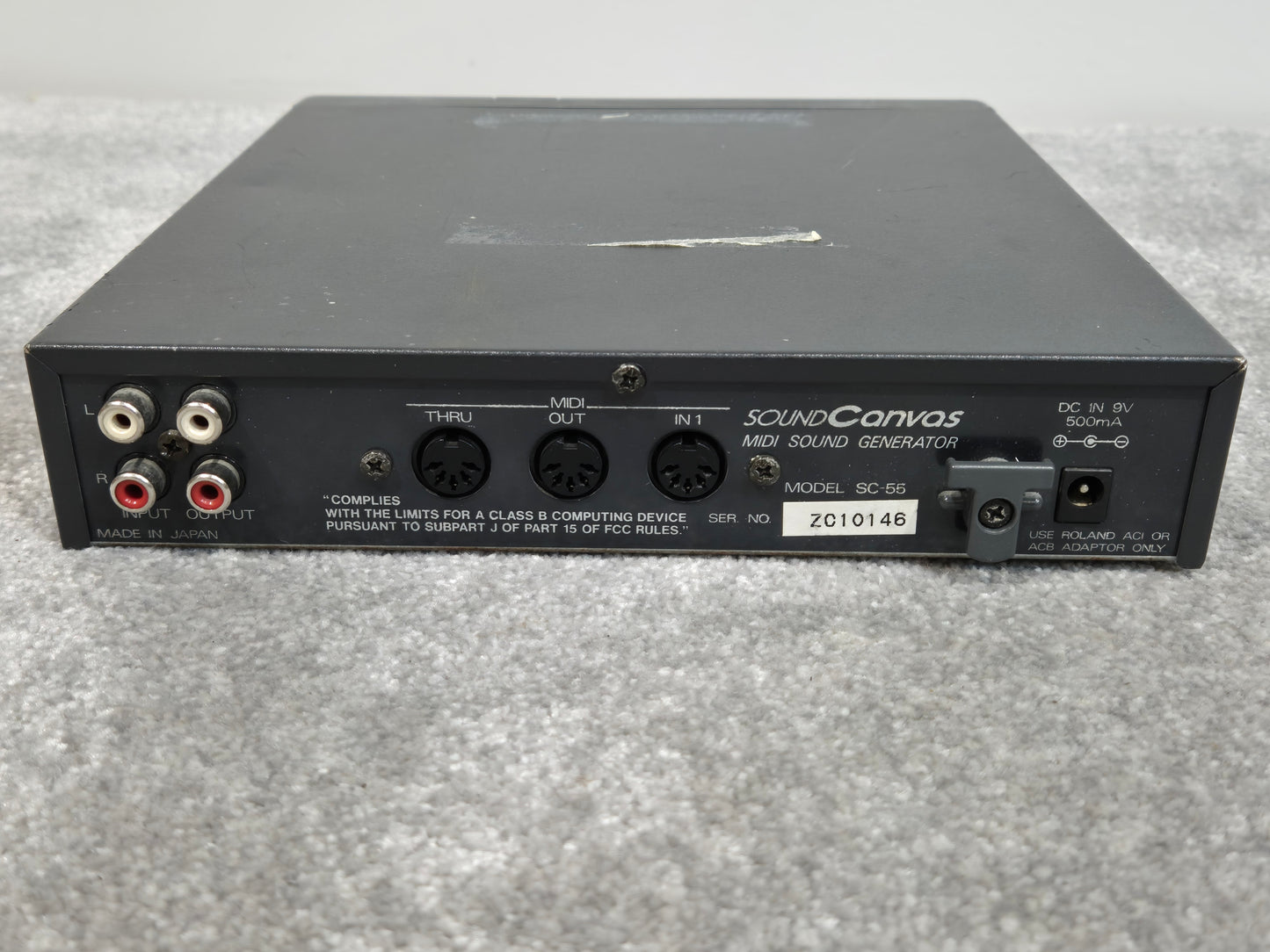 Roland SC-55 Sound Canvas - MIDI, GS Sound Module